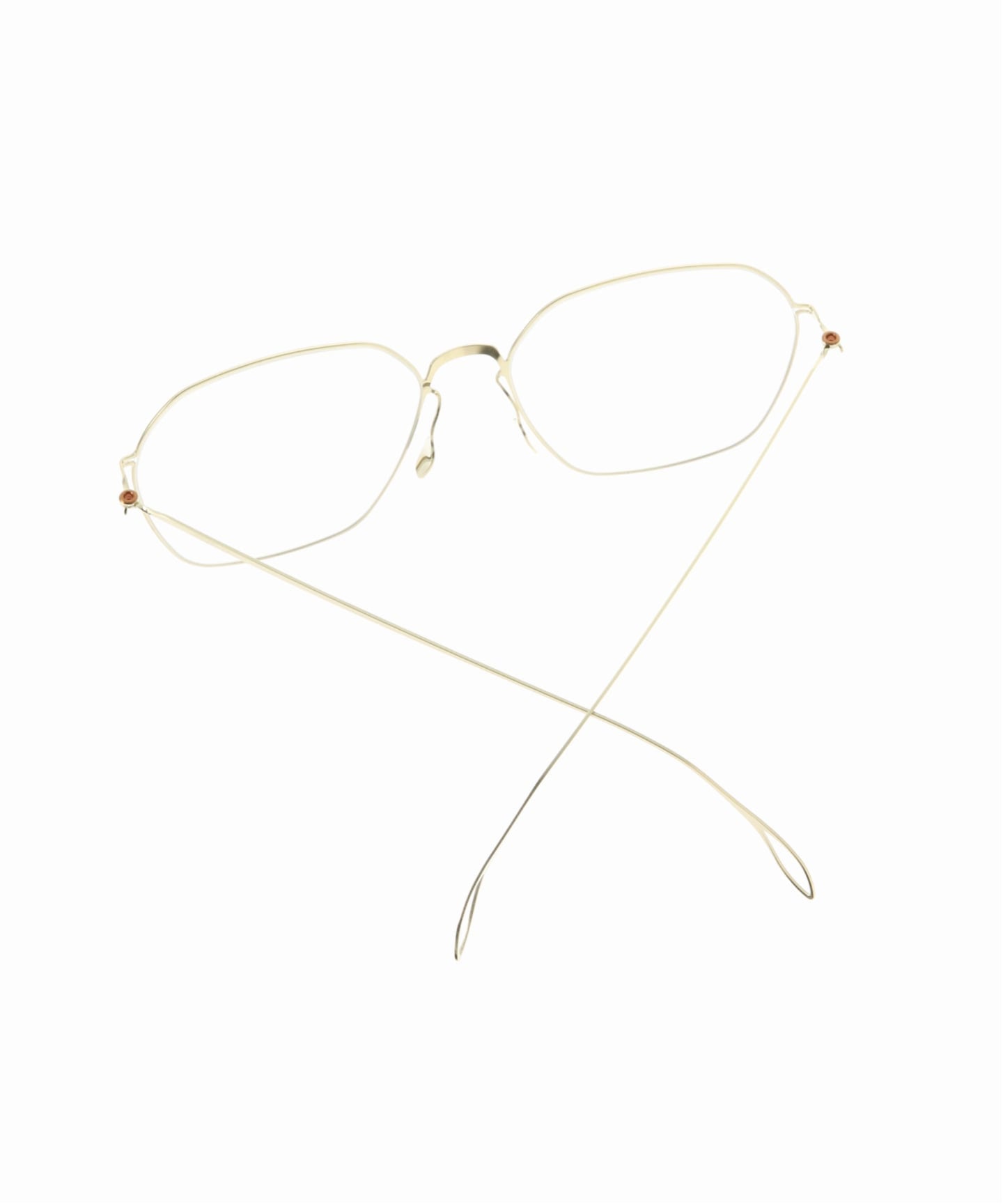 Haffmans&Neumeister Onyx-018 Champagne/Clear Optical（メガネ