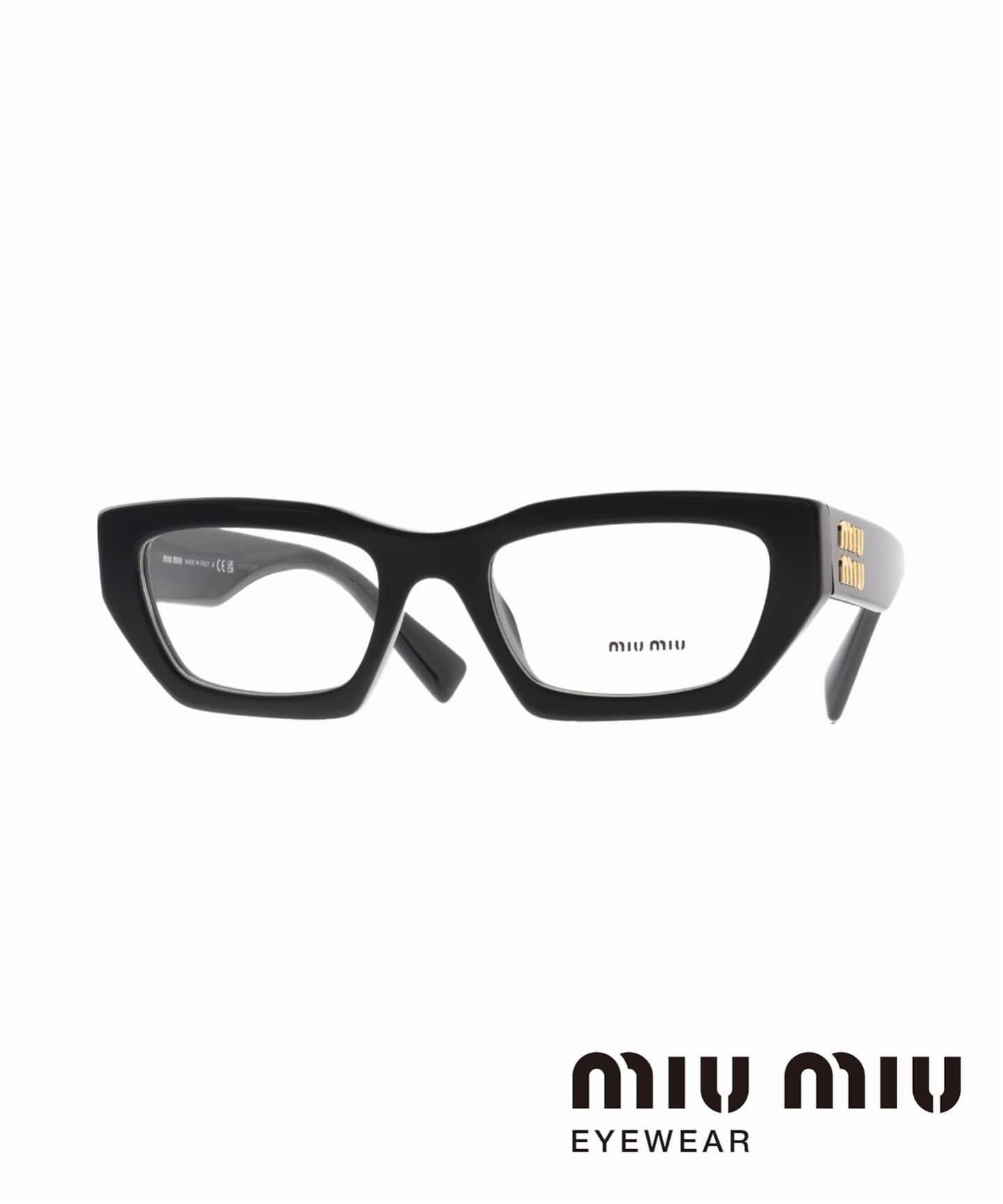 MIU MIU / ミュウミュウ】03XV BL Optical（メガネ）｜EYETHINK