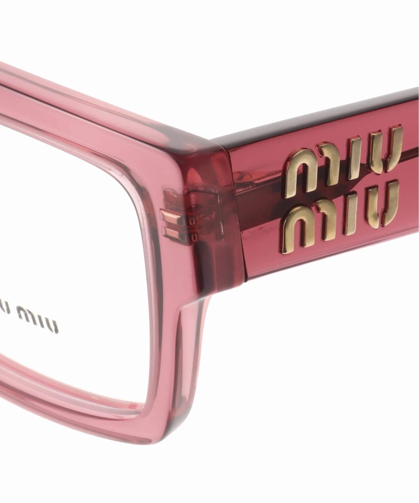 MIU MIU / ミュウミュウ】02XV PK Optical（メガネ）｜EYETHINK