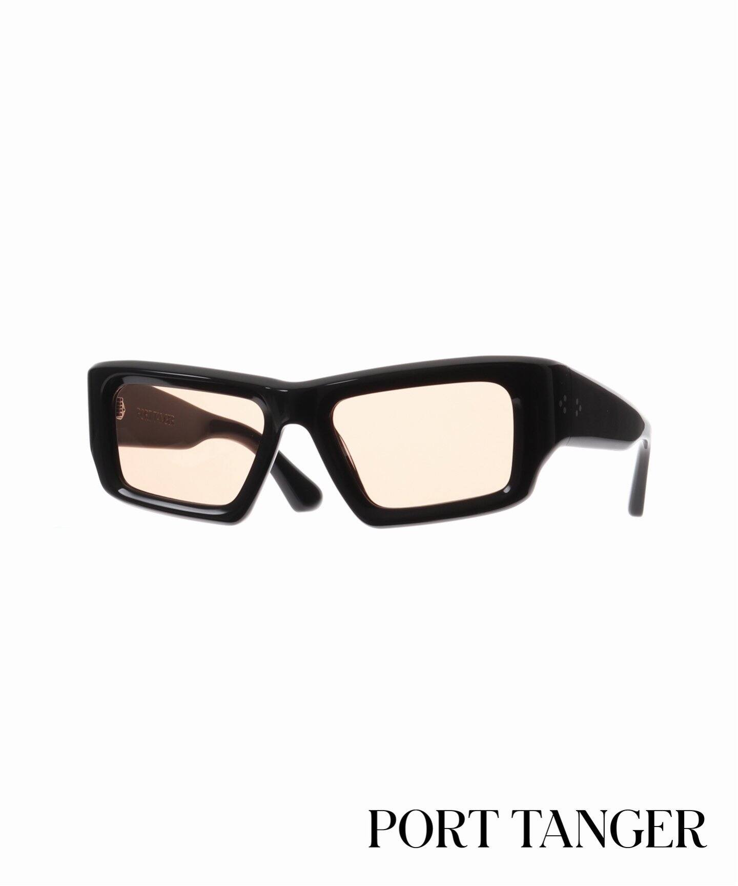 PORT TANGER / ポートタンジェ】PT-2501 SABEA BLACK/AMBER Sunglasses 