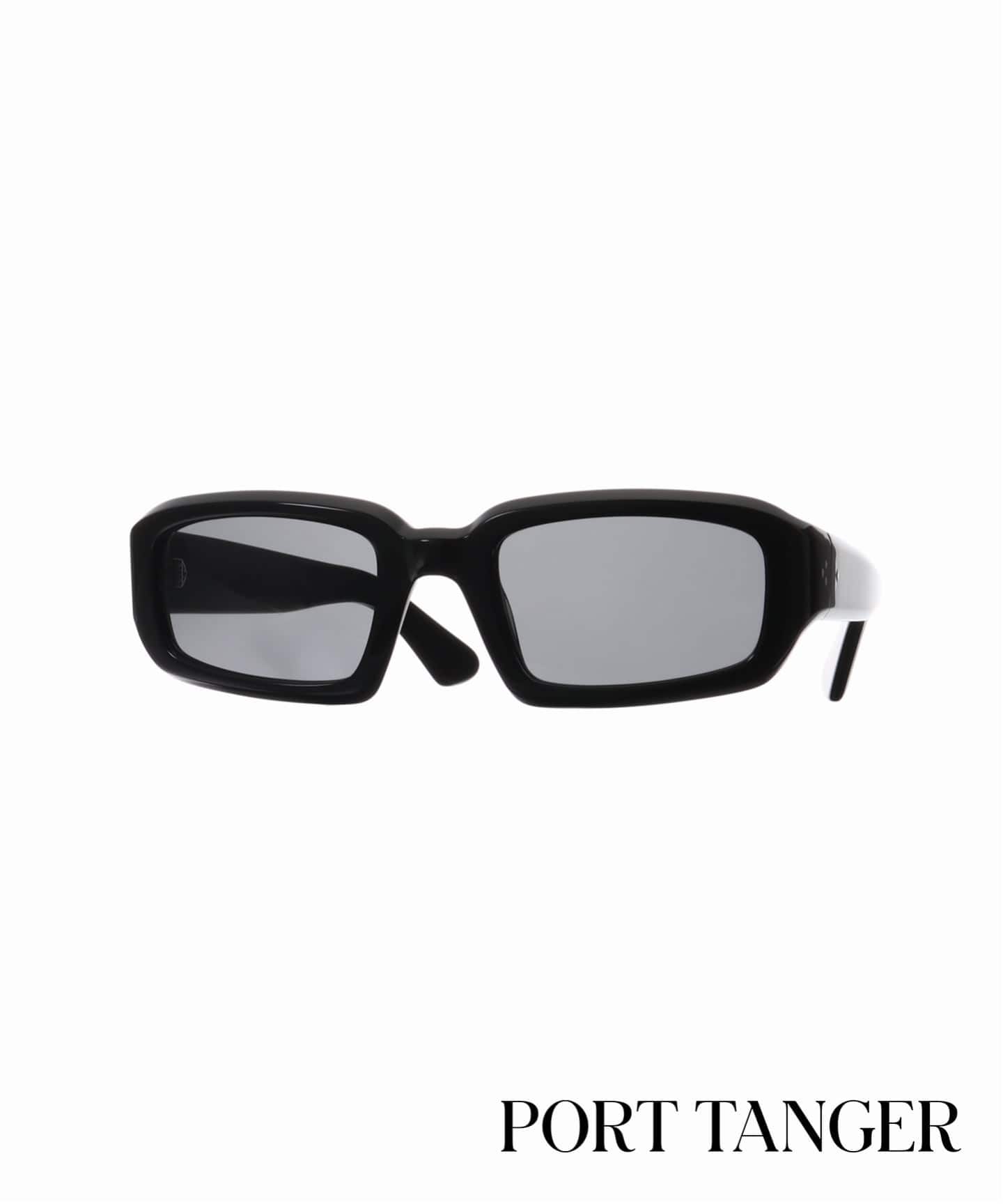 PORT TANGER】PT-5001 MEKTOUB BLACK ACETATE/BLACK LENS