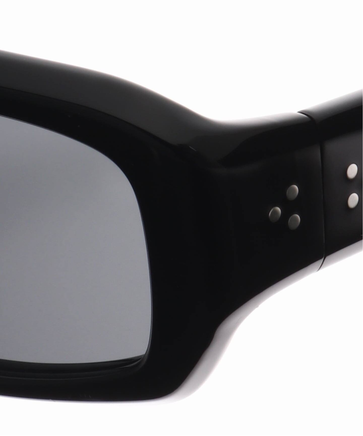 PORT TANGER】PT-5001 MEKTOUB BLACK ACETATE/BLACK LENS Sunglasses 