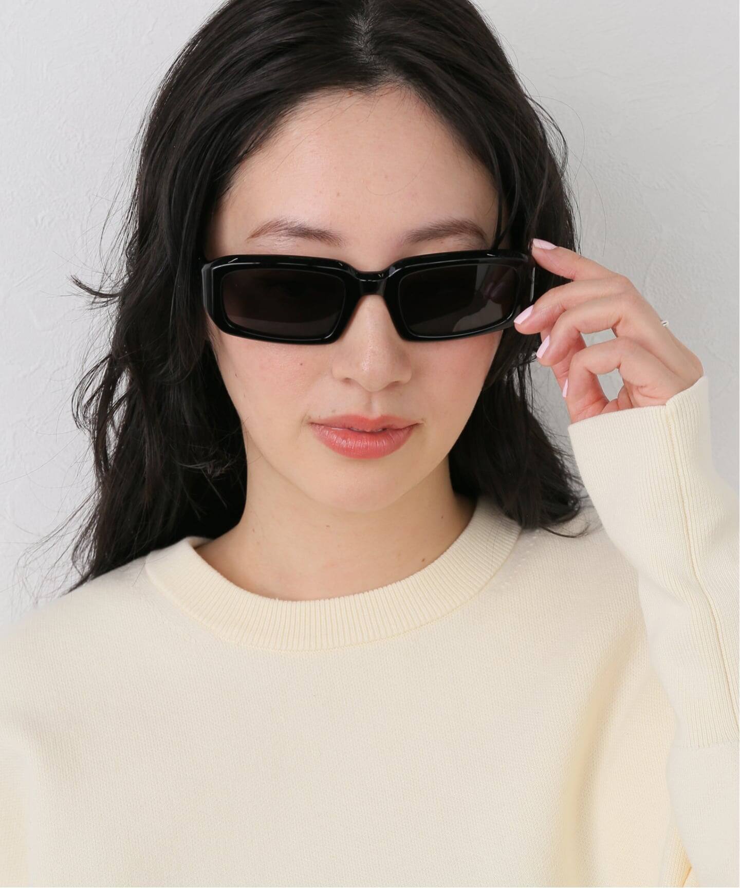PORT TANGER】PT-5001 MEKTOUB BLACK ACETATE/BLACK LENS Sunglasses