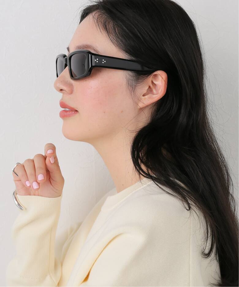 PORT TANGER】PT-5001 MEKTOUB BLACK ACETATE/BLACK LENS Sunglasses 