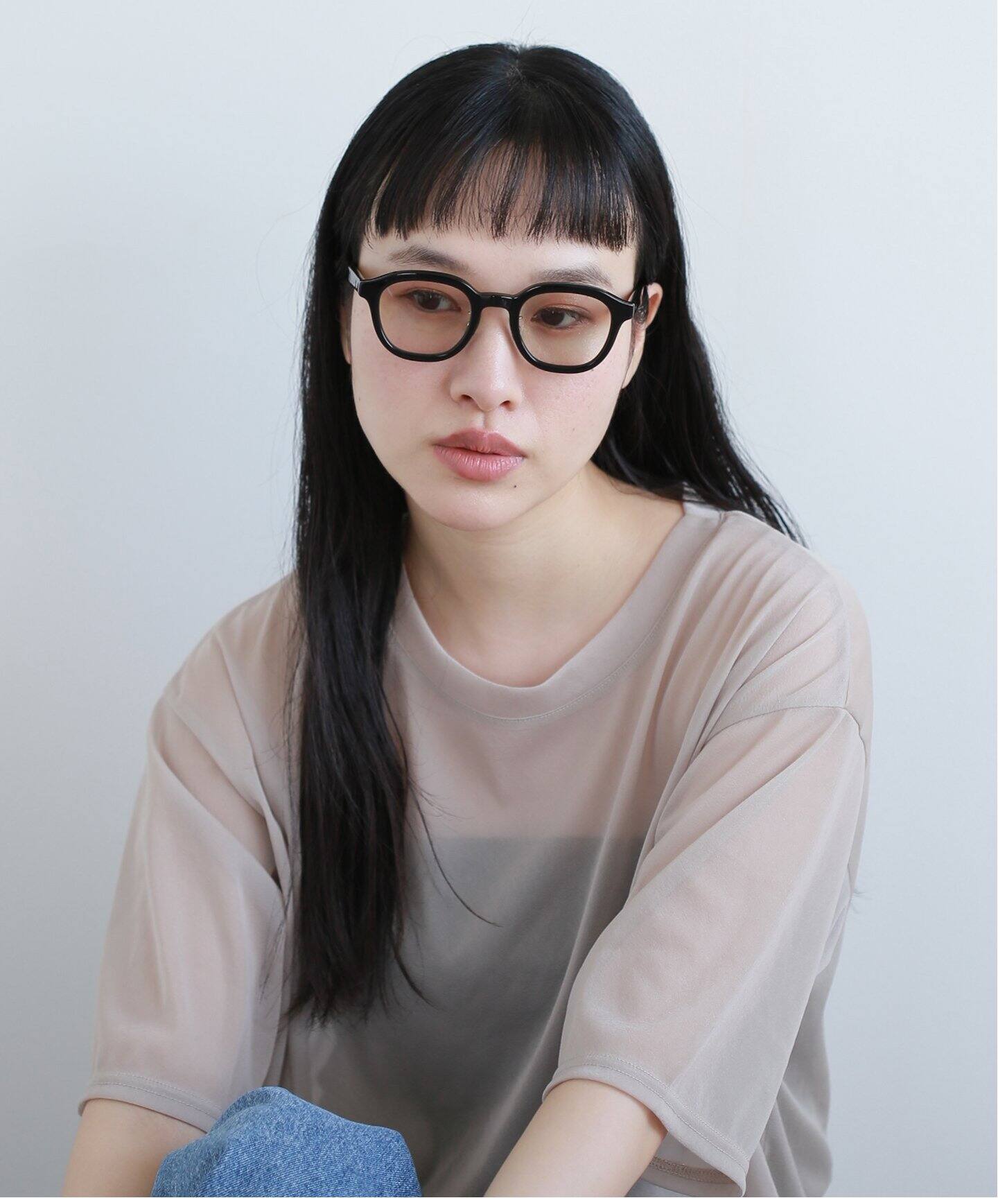 BLANC.. 別注 ET004 BLACK / L.BRN - GRY ex Sunglasses（サングラス