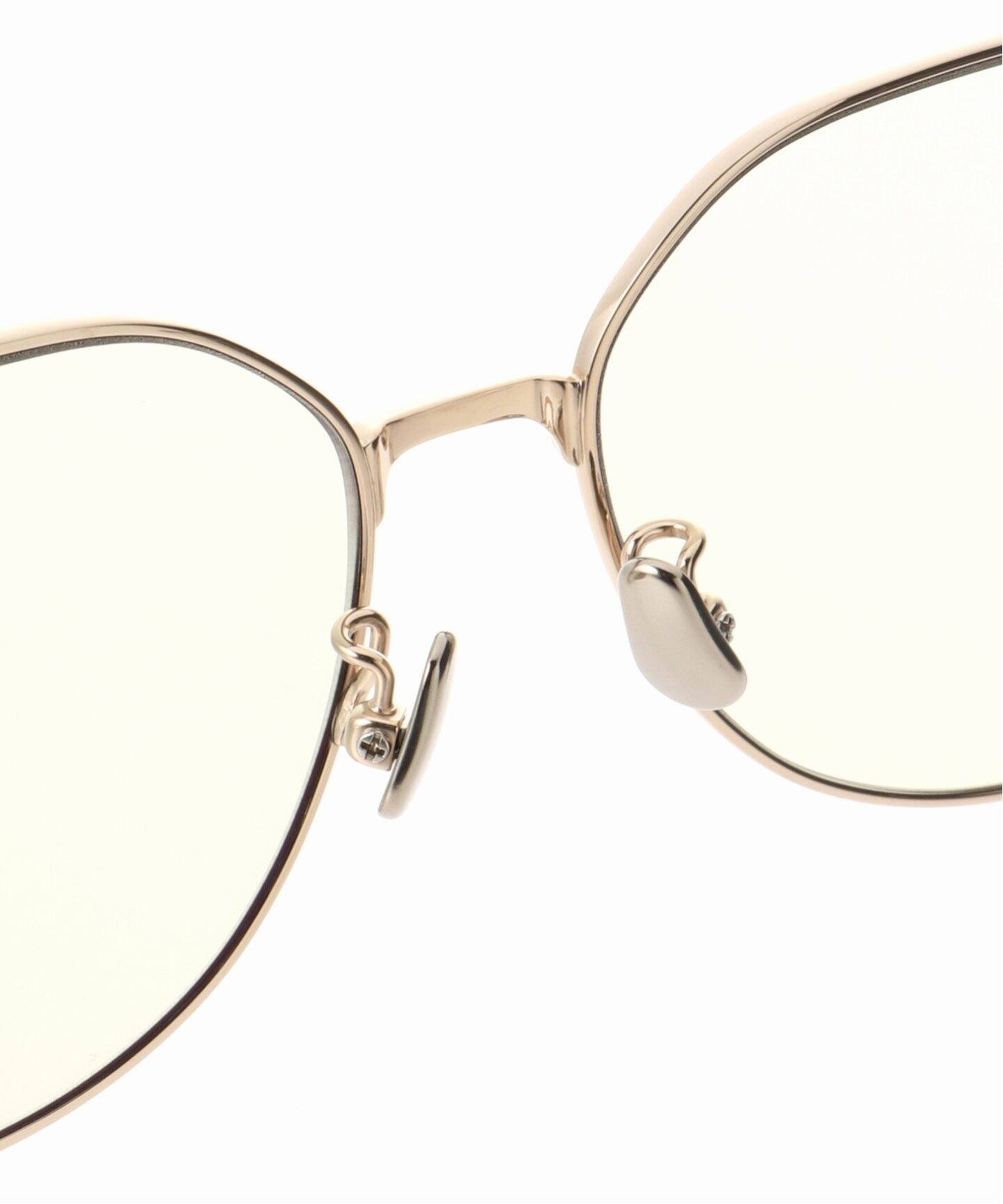 BLANC.. 別注 ET003 WHT GOLD / L.GRY - GRY ex Sunglasses