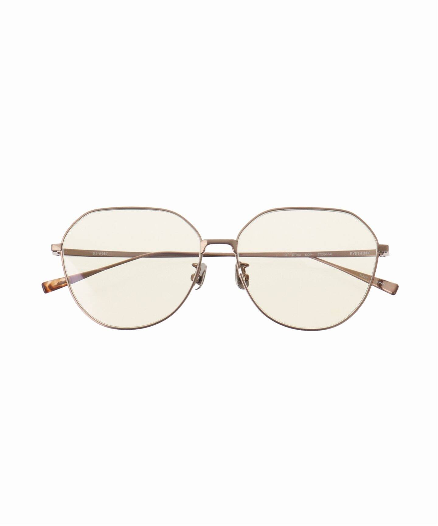 BLANC.. 別注 ET003 COPPER / L.BRN - GRY ex Sunglasses（サングラス