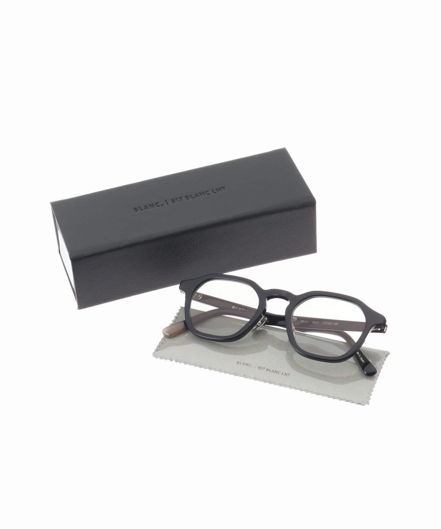 BLANC.. 別注 BM010-CY NAVY / L.GRY-GRY ex Sunglasses