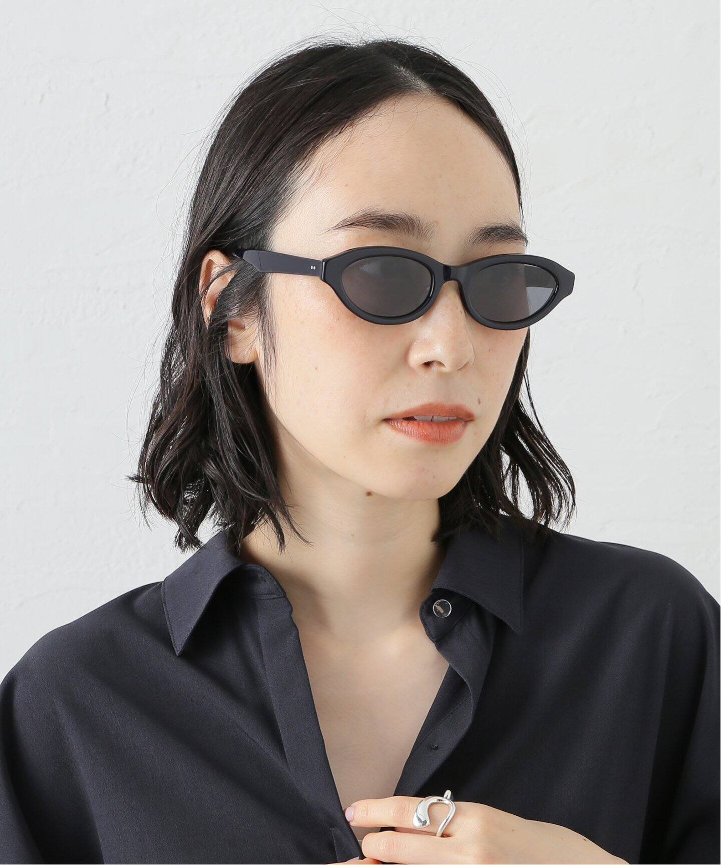【未使用】BLANC.. サングラス BE010 CLR BLACK / GRY BLANC.. 別注 BE010 NAVY / GRY ex Sunglasses（サングラス