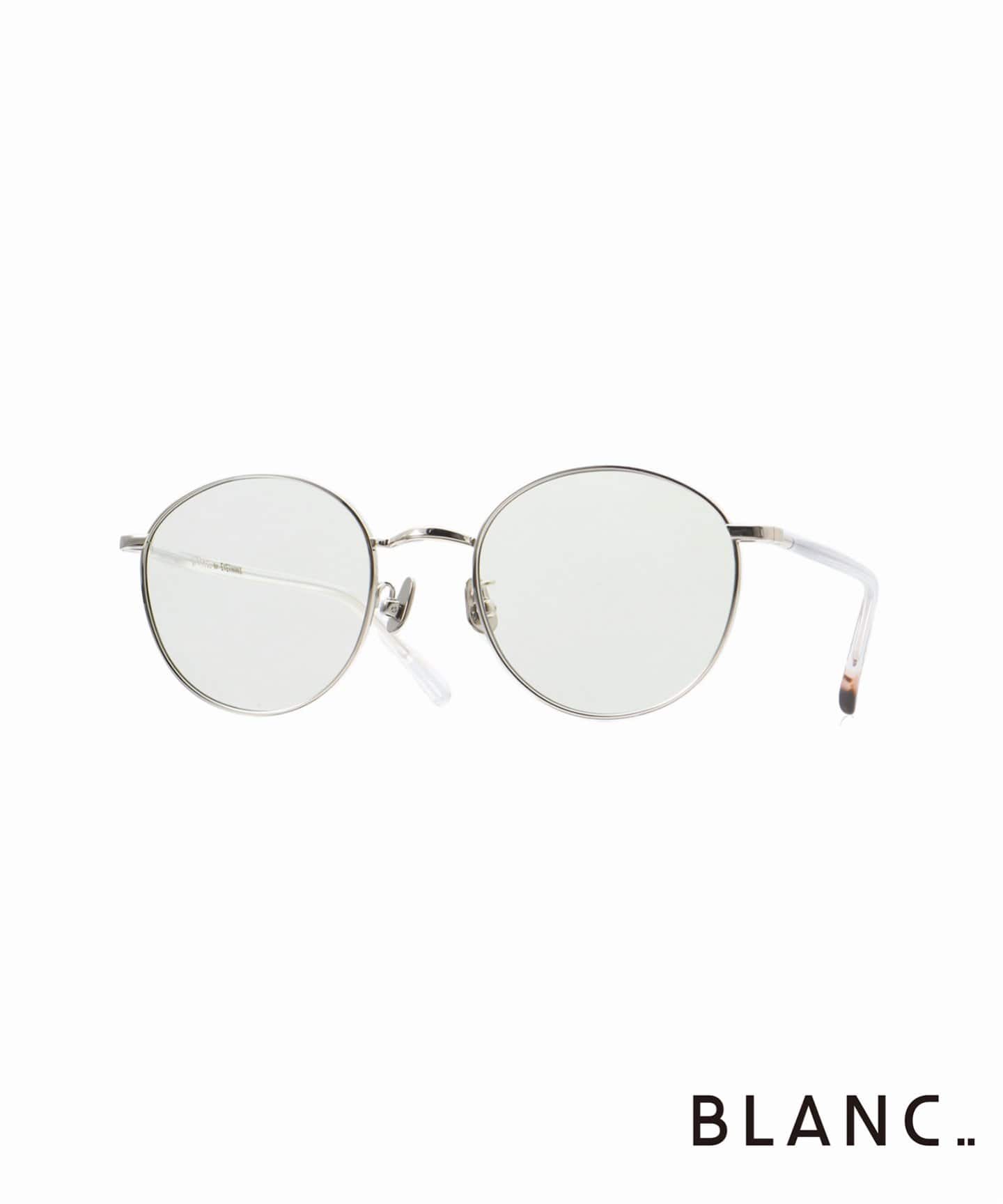 BLANC.. 別注 B0016-CY SILVER-CLEAR/L.GREY-GRY Sunglasses
