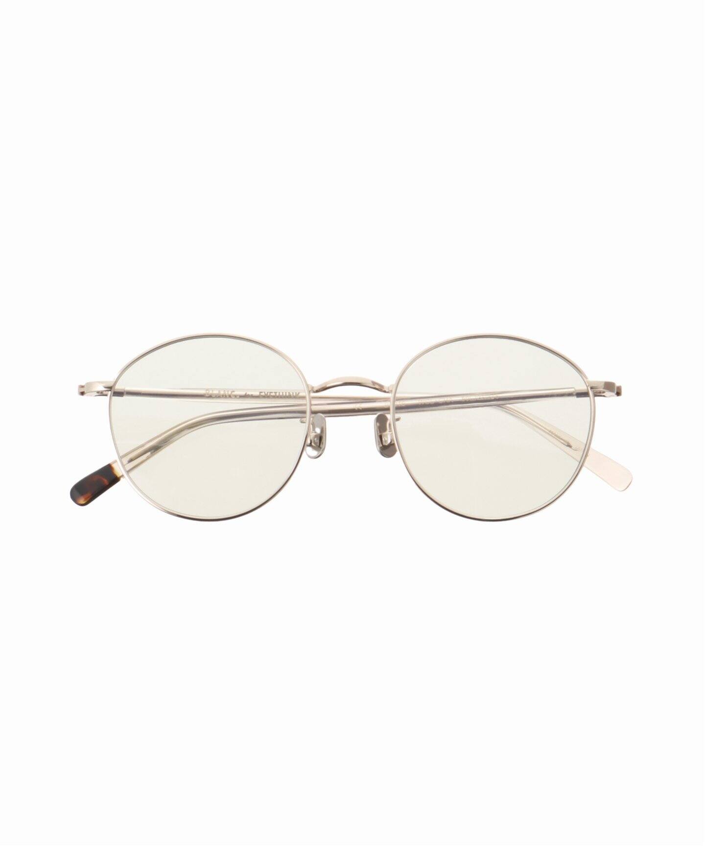 BLANC.. 別注 B0016-CY WHT GOLD / L.GREY- GRY ex Sunglasses