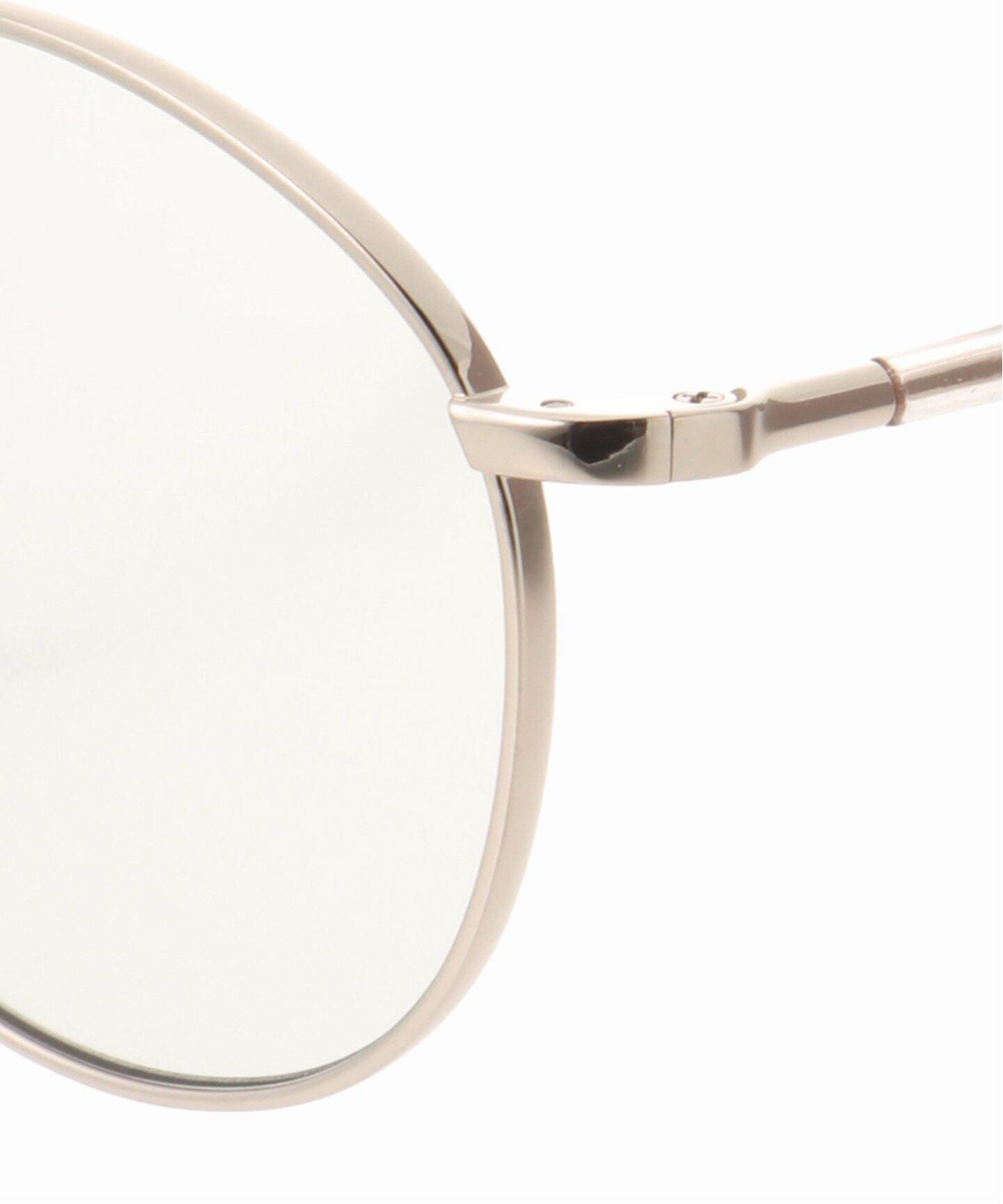 BLANC.. B0030 カーキ グレー　サングラス BLANC.. 別注 B0016-CY WHT GOLD / L.GREY- GRY ex Sunglasses