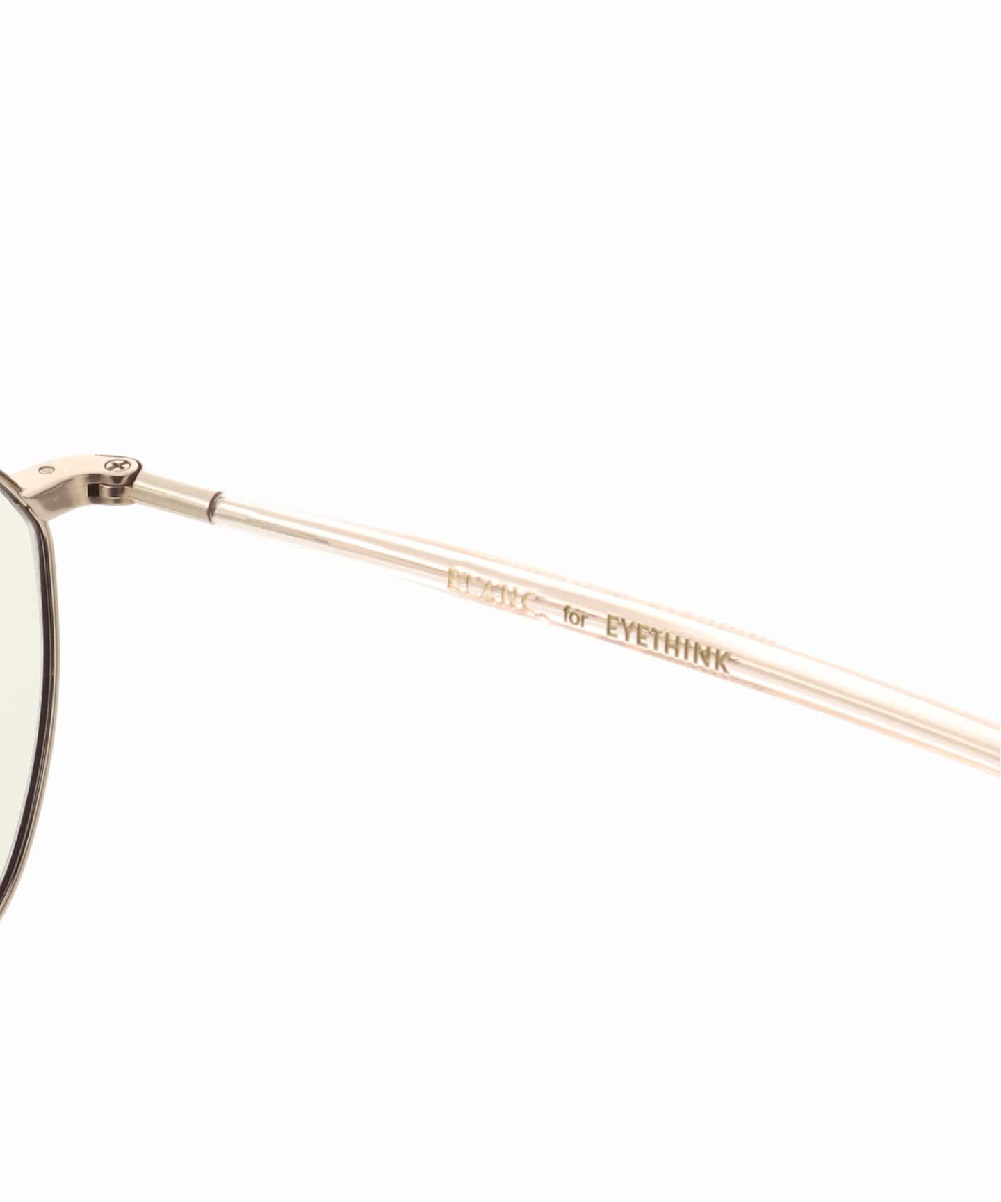 BLANC.. 別注 B0021-CY WHT GOLD/L.GREY - GRY ex Sunglasses
