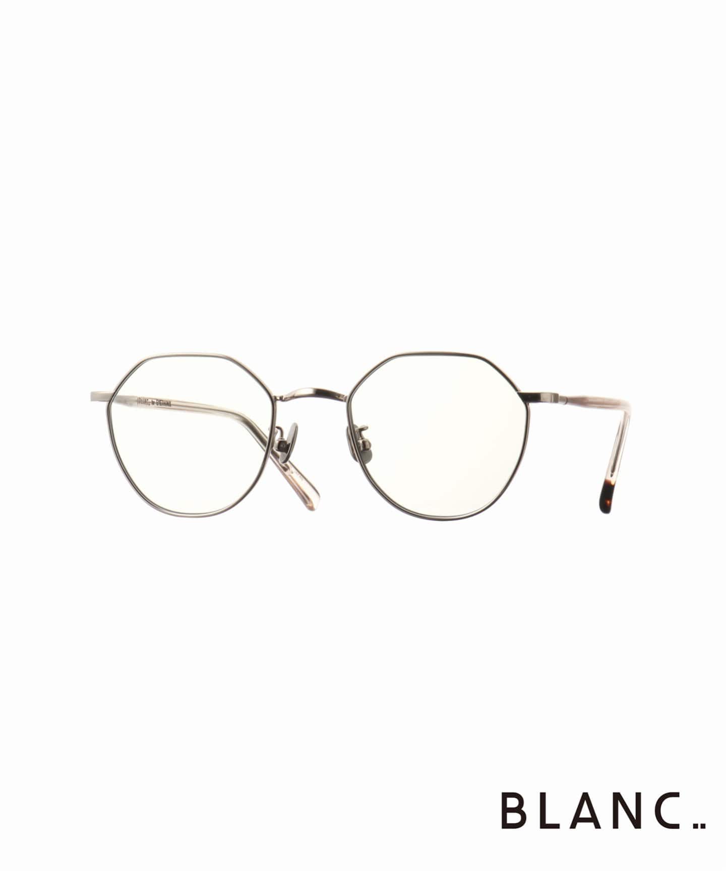 BLANC.. 別注 B0021-CY WHT GOLD/L.GREY - GRY ex Sunglasses