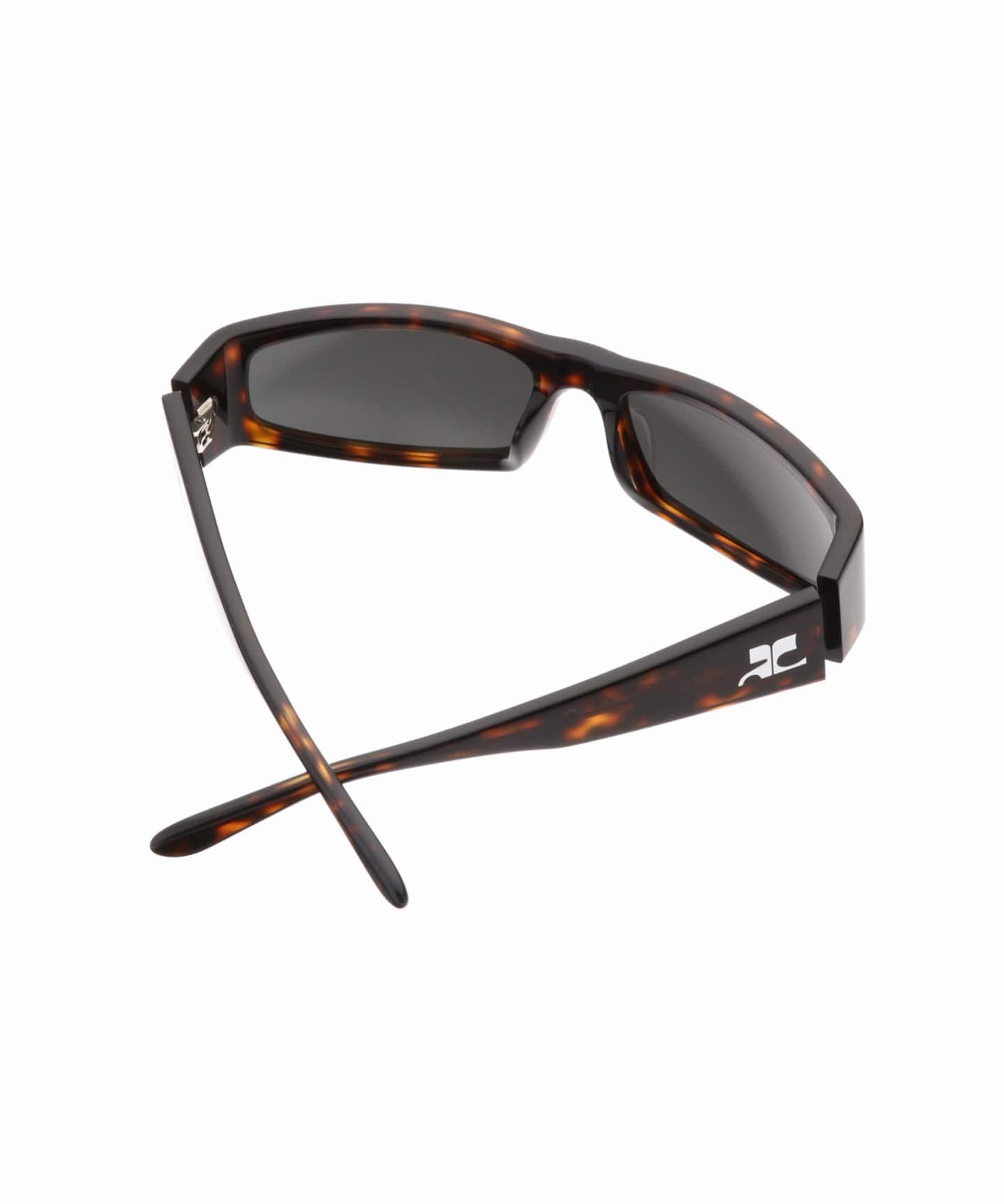 COURREGES / クレージュ】TECHNO SUNGLASSES HAVANA/BLACK（サングラス