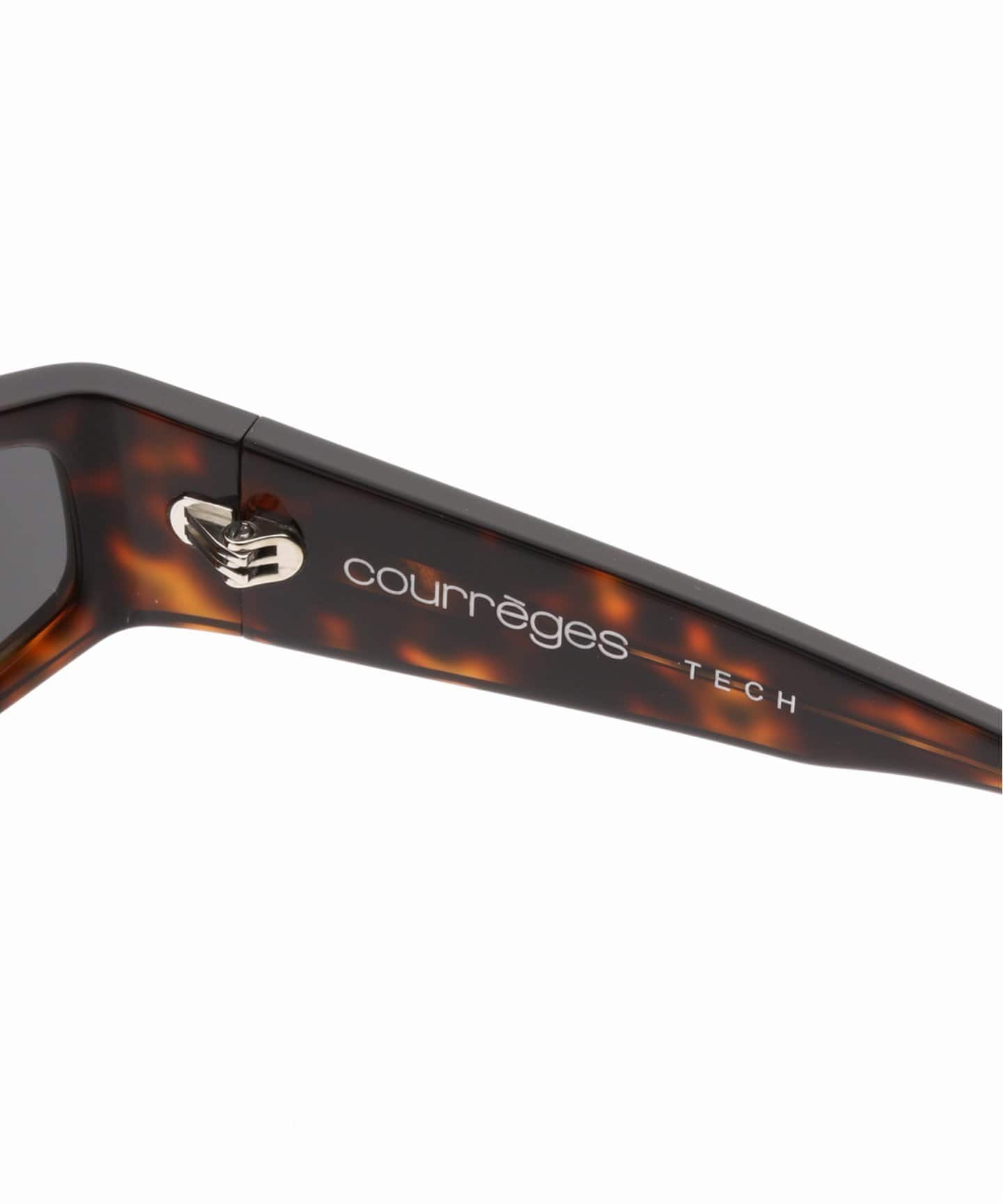 COURREGES / クレージュ】TECHNO SUNGLASSES HAVANA/BLACK（サングラス