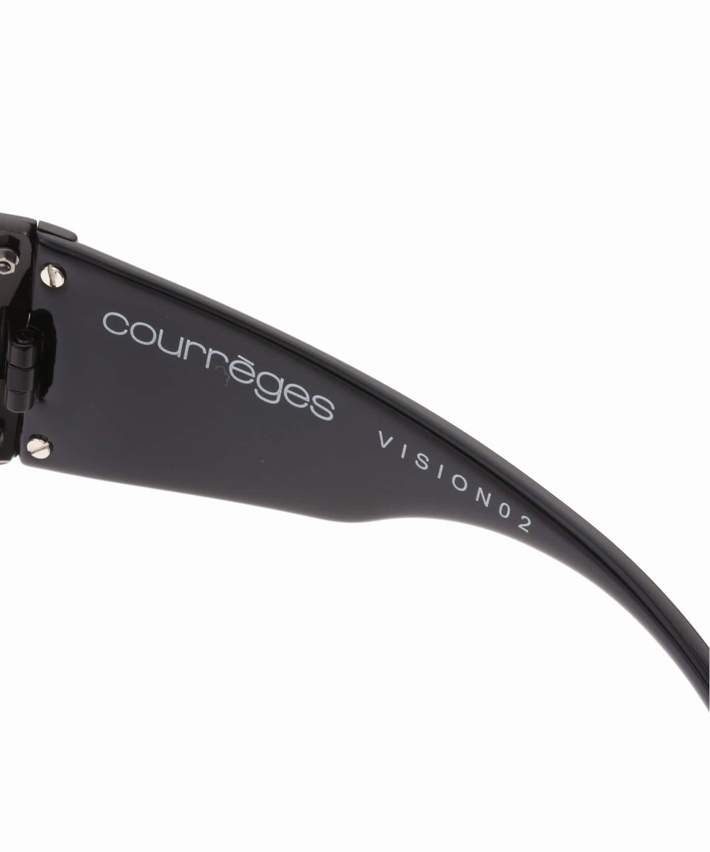 Courreges★ビジョン 02 サングラス COURREGES / クレージュ】VISION 02 SUNGLASSES BLACK