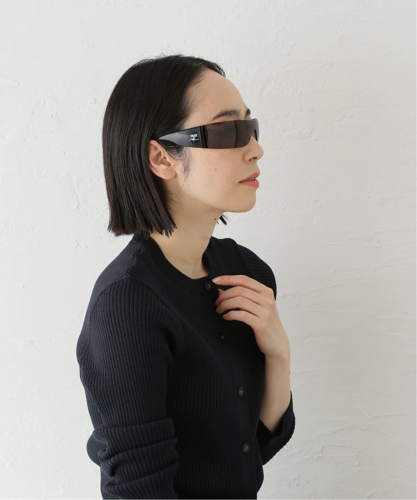 【COURREGES】ビジョン 02 サングラス（関税込み） COURREGES / クレージュ】VISION 02 SUNGLASSES BLACK