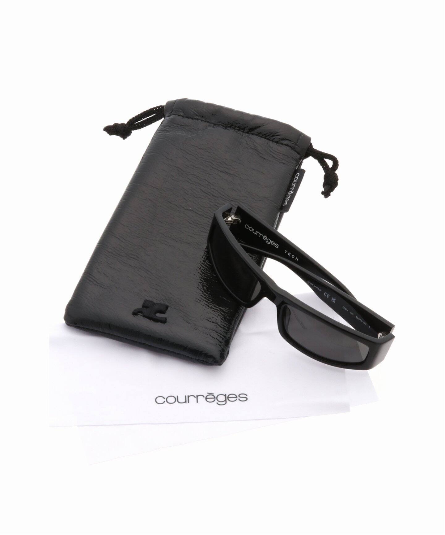 COURREGES / クレージュ】TECH SUNGLASSES black（サングラス