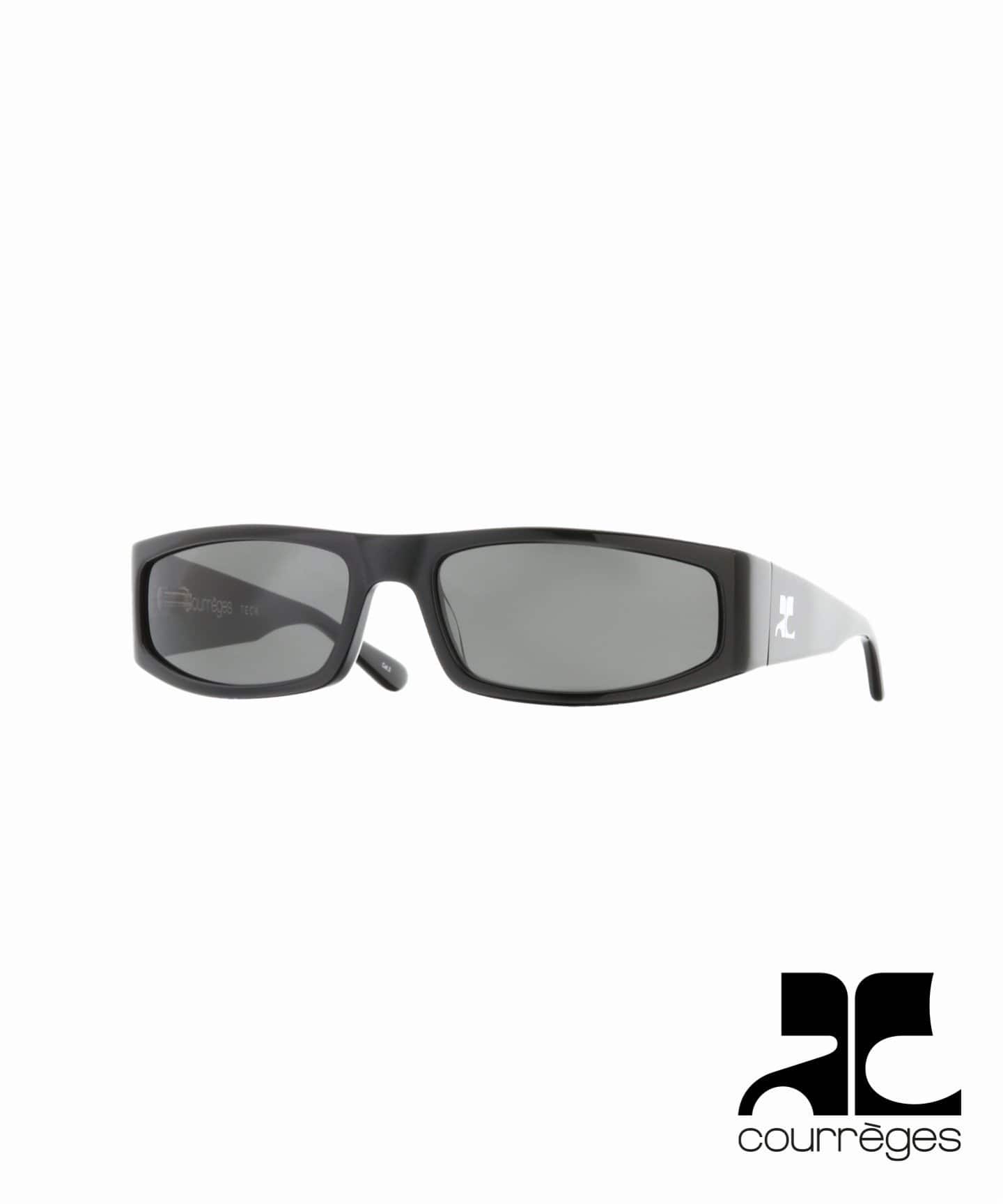 courrèges サングラス TECH 黒 TECH SUNGLASSES - courrèges
