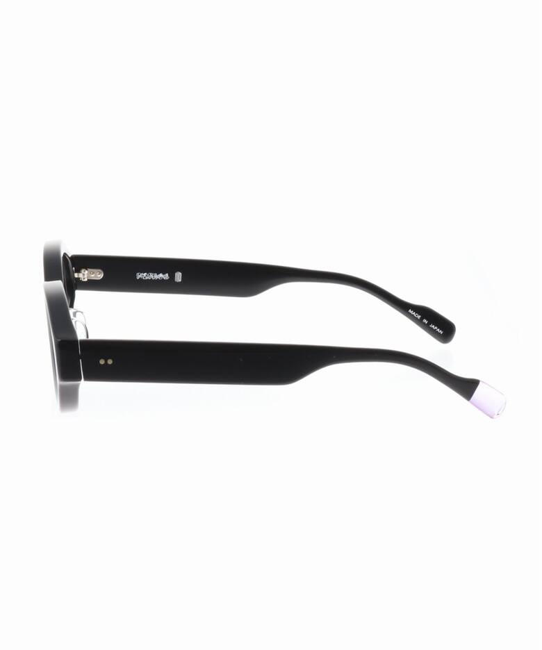 FETICO x BLANC.. OVAL TV-CUT Sunglasses RX black（サングラス  