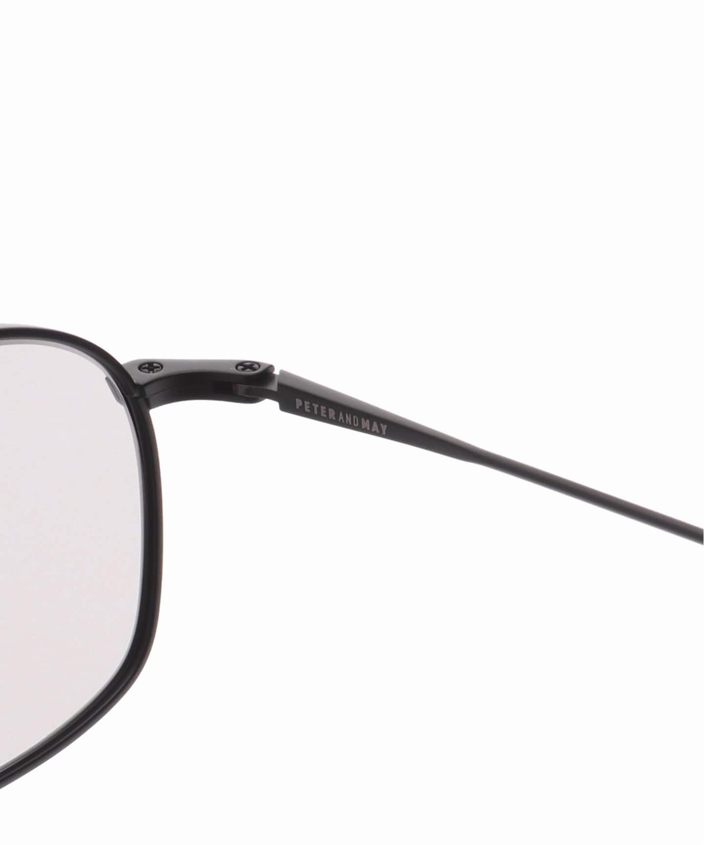 PETER AND MAY MINI MACHINE MAT BLACK SHADOW BLACK Sunglasses