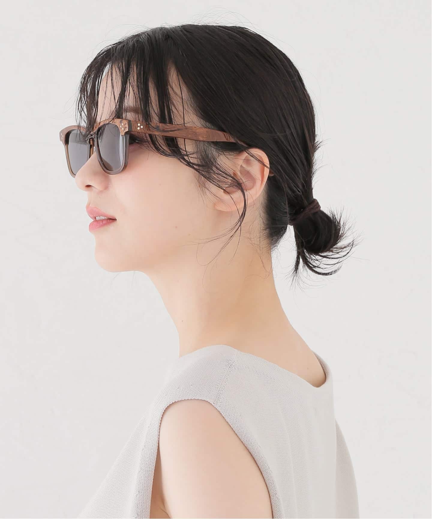 ayame サングラス ブラウンフレーム　生産終了モデル ayame ZEN2 EC2 Sunglasses（サングラス）｜EYETHINK（アイシンク）の