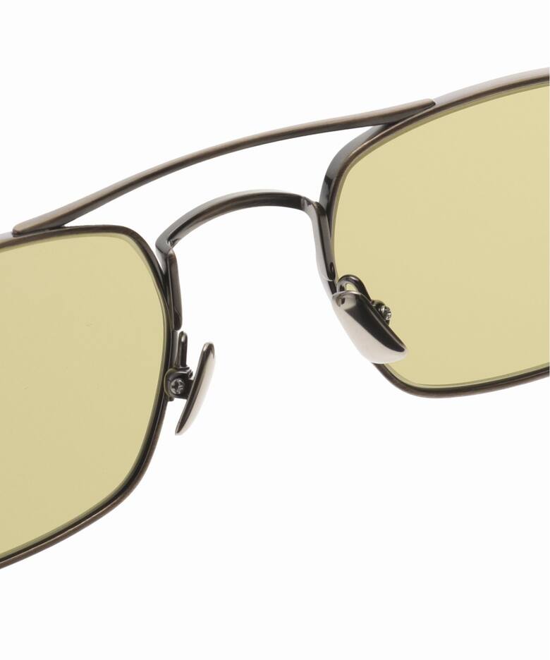 PETER AND MAY MINI MACHINE ANTIC GOLD LIGHT KHAKI Sunglasses 