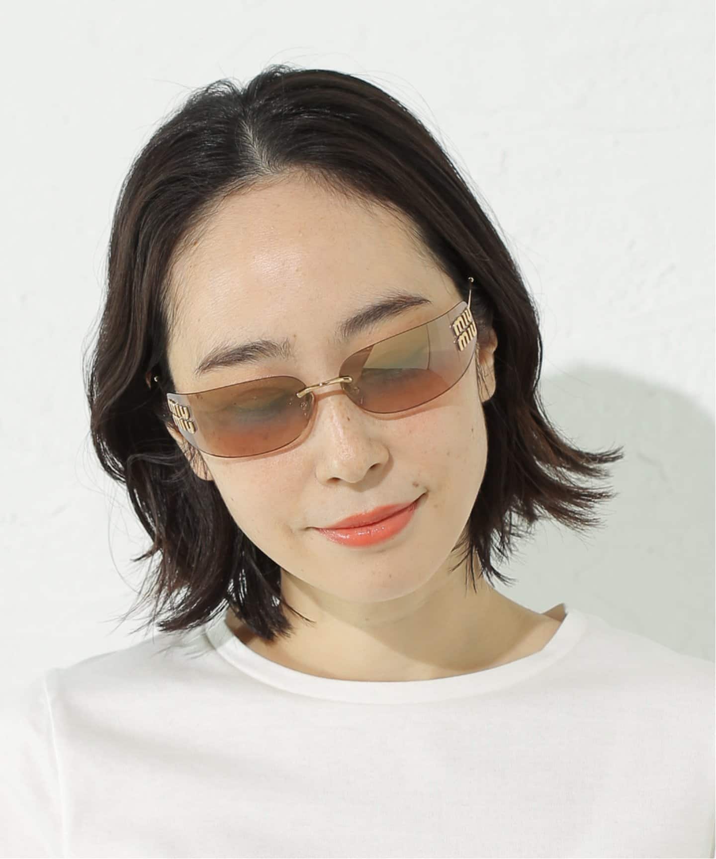 MIU MIU A51S GO Sunglasses（サングラス）｜EYETHINK（アイシンク）の