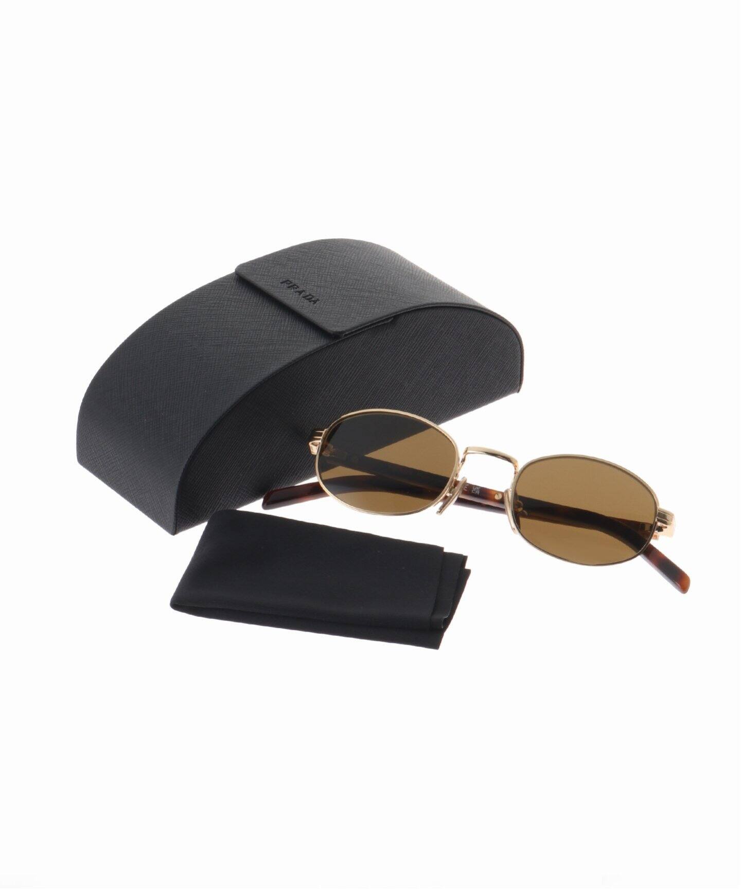 PRADA サングラス ブラック ブラウン レンズ プラダ 偏光サングラス PRADA PR53XS 524736(60mm ブラック
