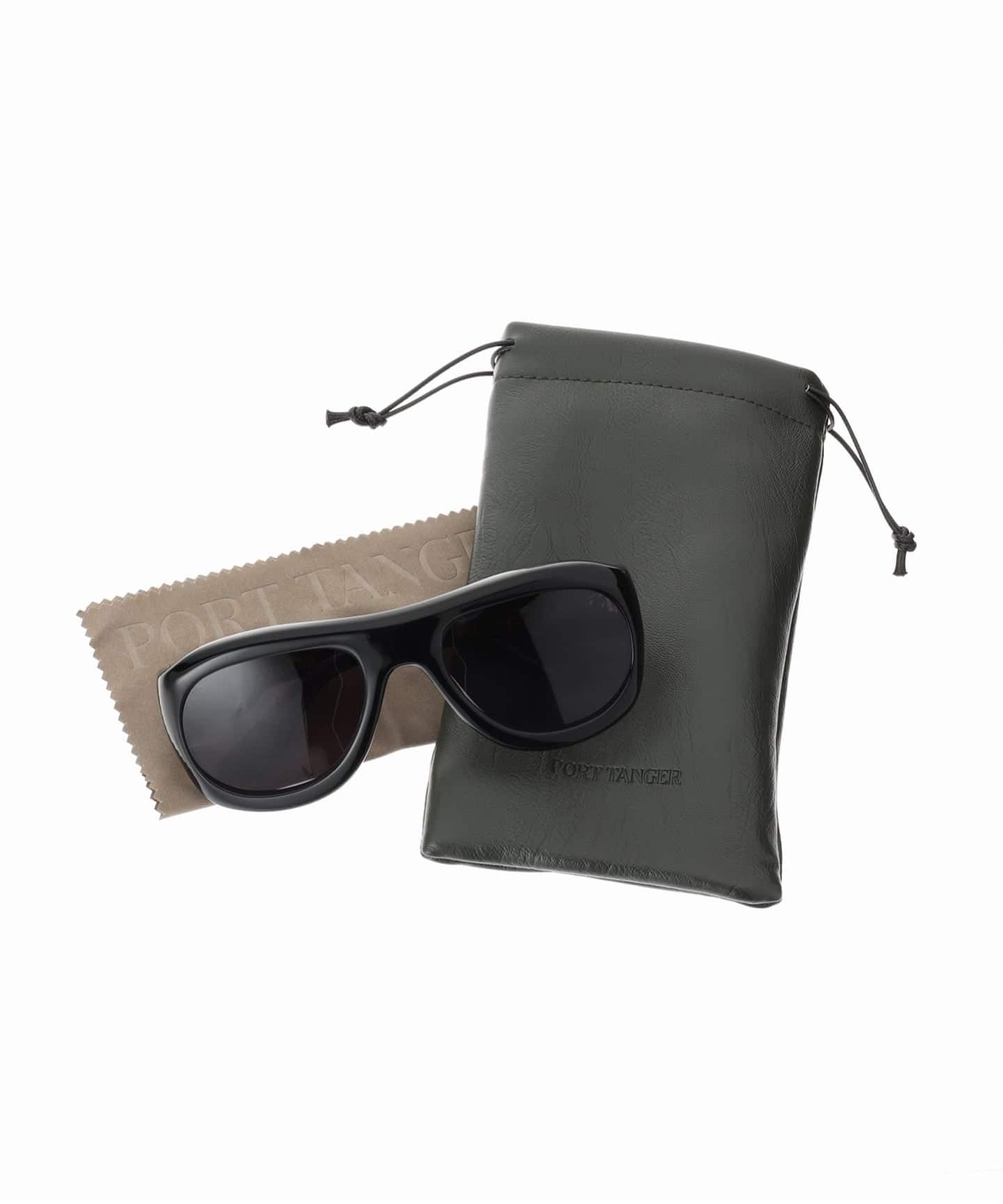 PORT TANGER ブラックサングラス PORT TANGER PT-5601 BLACK ZIA Sunglasses（サングラス