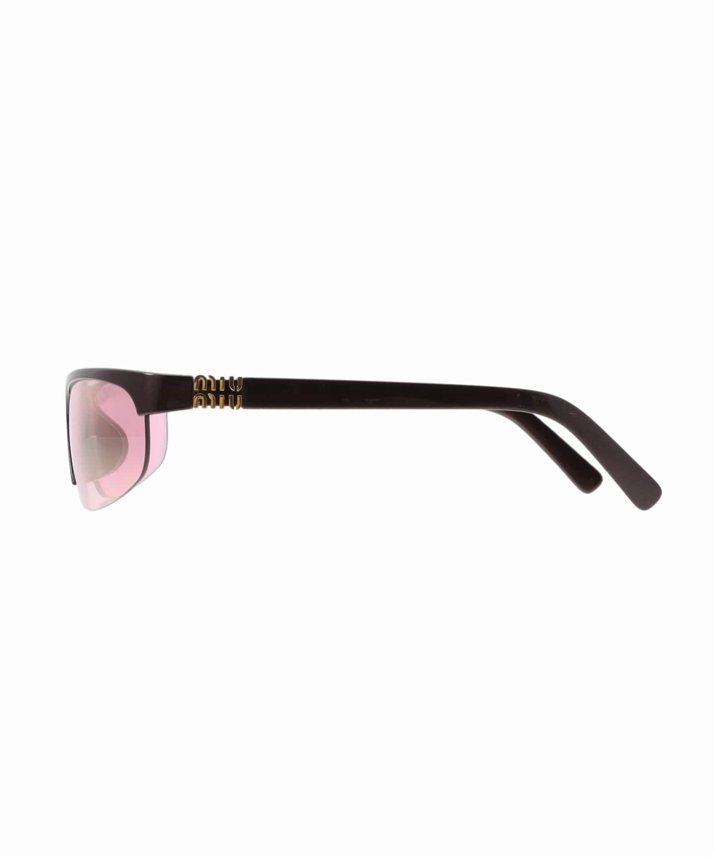 MIU MIU サングラス MIU MIU】ロゴ スクエア サングラス 関税送料込み (MiuMiu