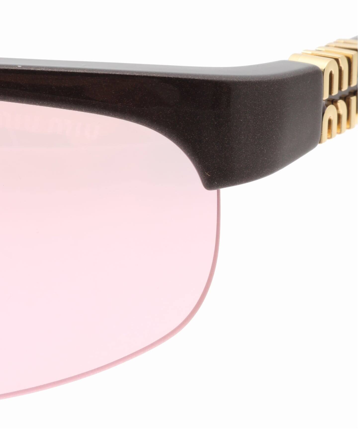 MIU MIU サングラス MIU MIU】ロゴ スクエア サングラス 関税送料込み (MiuMiu