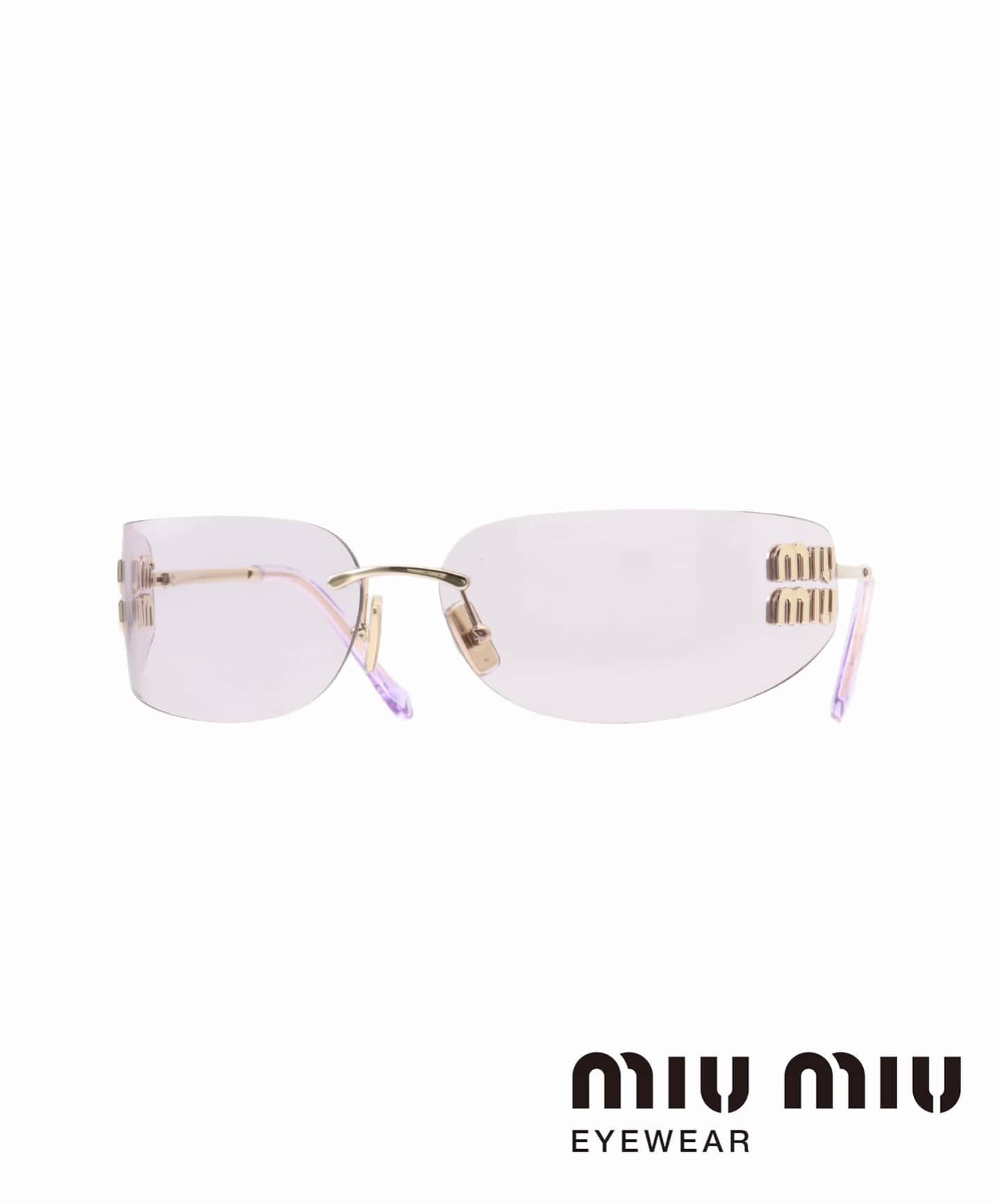 【miu miu 】サングラス【58口14】 MIU MIU】ロゴ スクエア サングラス 関税送料込み (MiuMiu