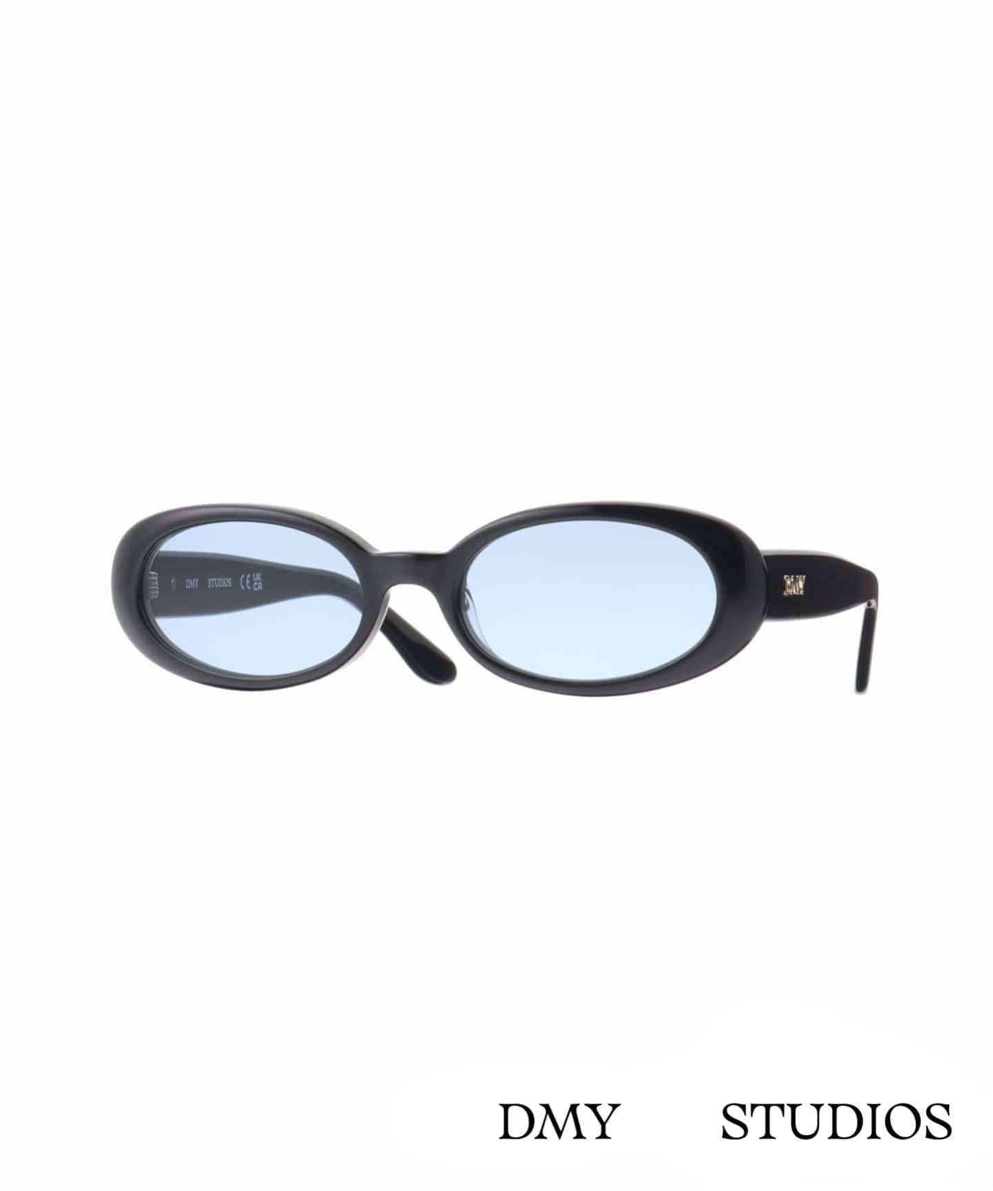 DMY STUDIOS】Valentina Black/Blue Lens Sunglasses（サングラス