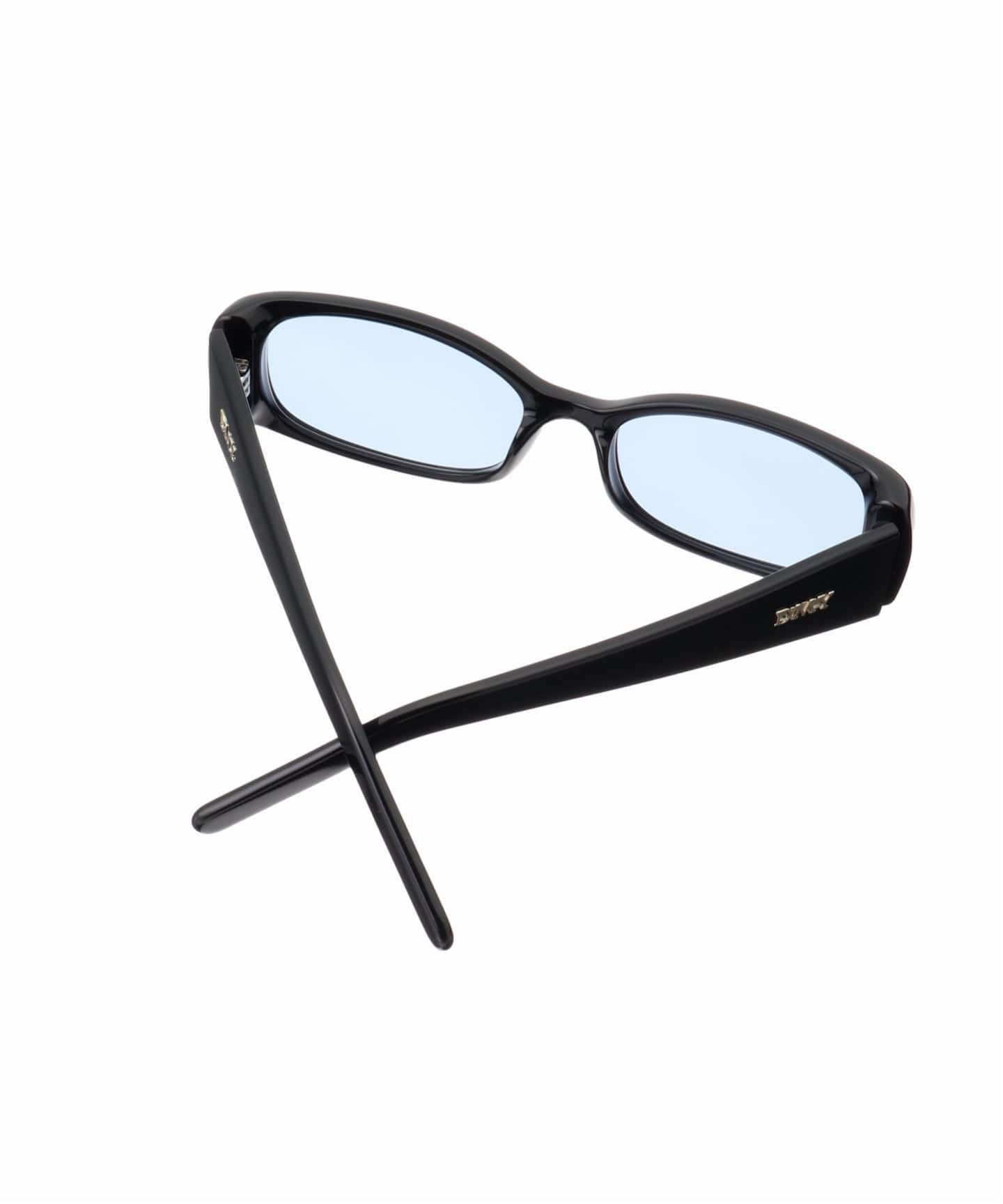 DMY STUDIOS】Billy Black/Blue Lens Sunglasses（サングラス