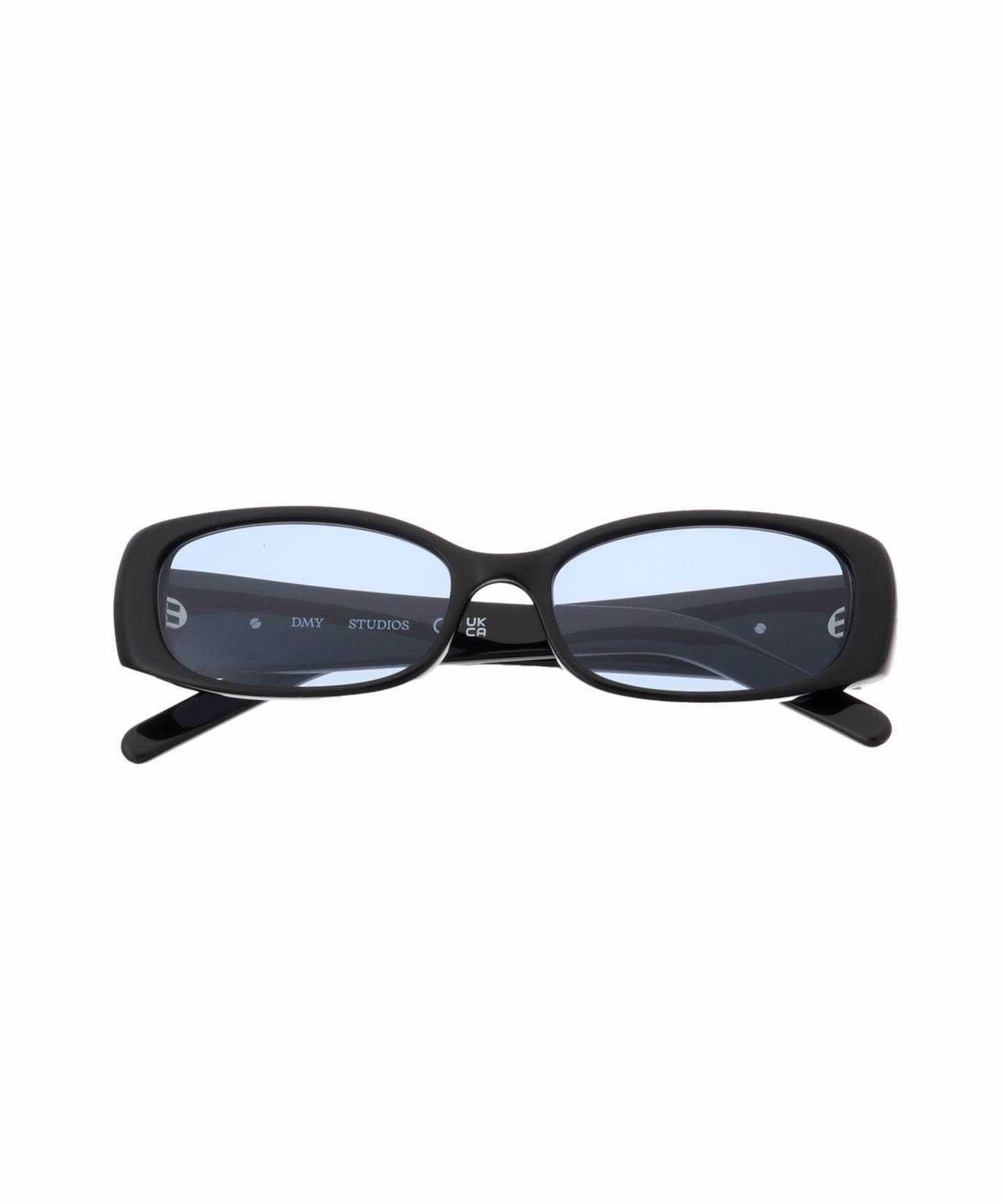 DMY STUDIOS】Billy Black/Blue Lens Sunglasses（サングラス