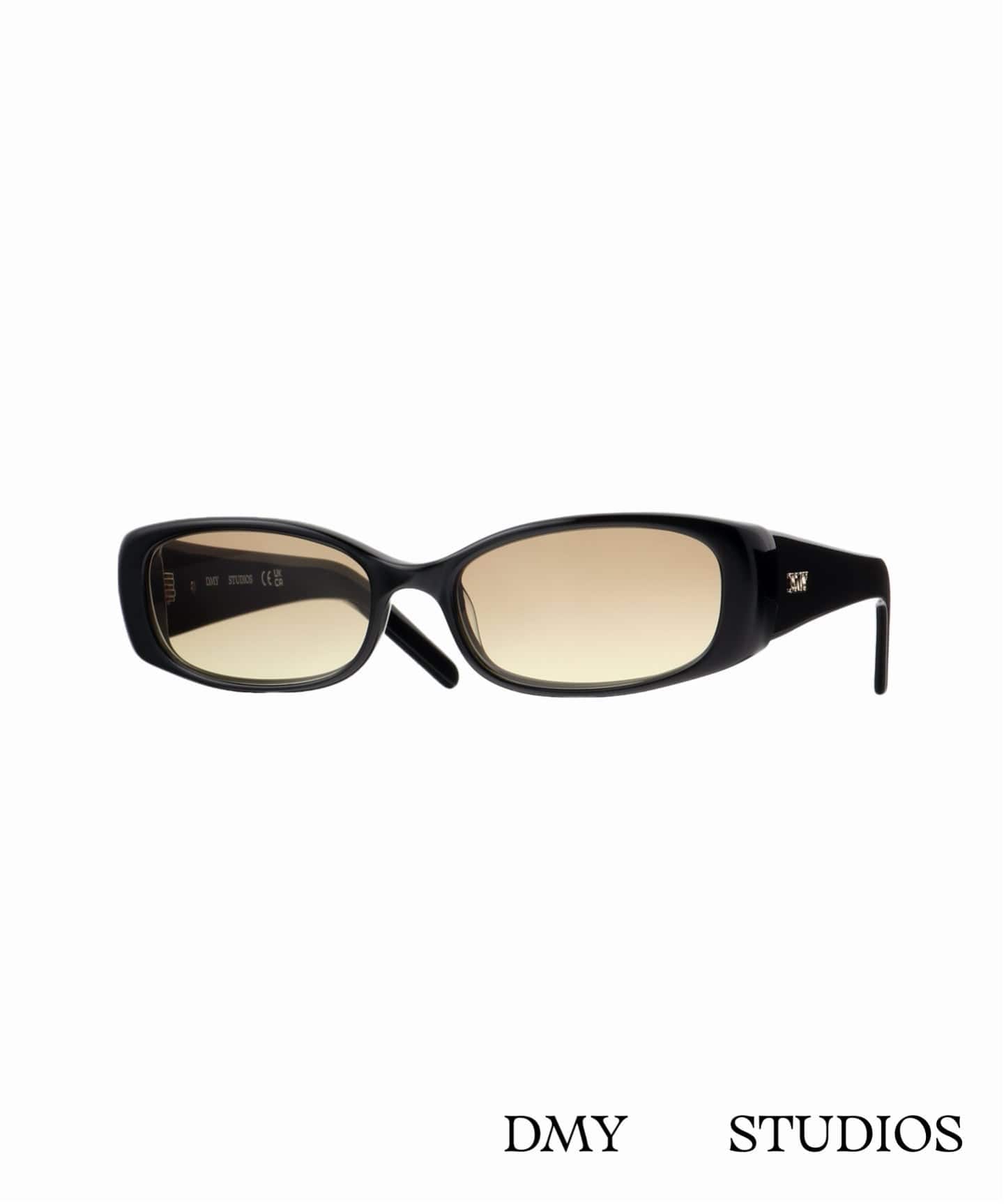 DMY STUDIOS】Billy Black/Yellow Lens Sunglasses（サングラス