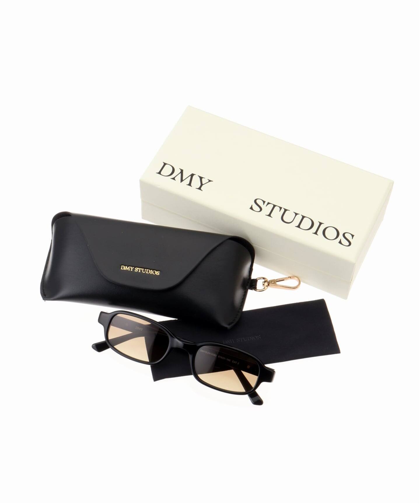 DMY STUDIOS】Margot Black/Yellow Lens Sunglasses（サングラス