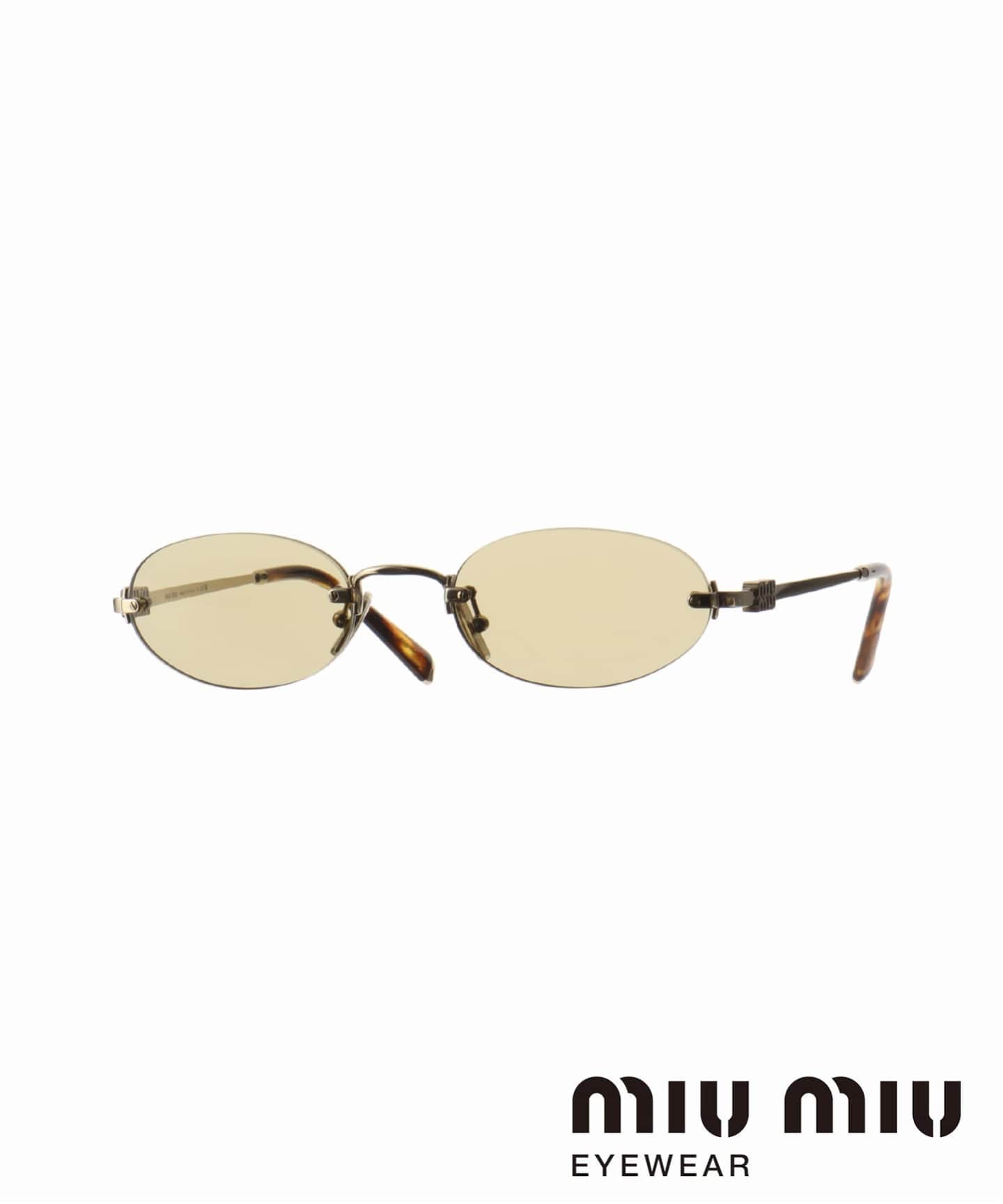 MIU MIU / ミュウミュウ】A54S GO Sunglasses（サングラス）｜EYETHINK