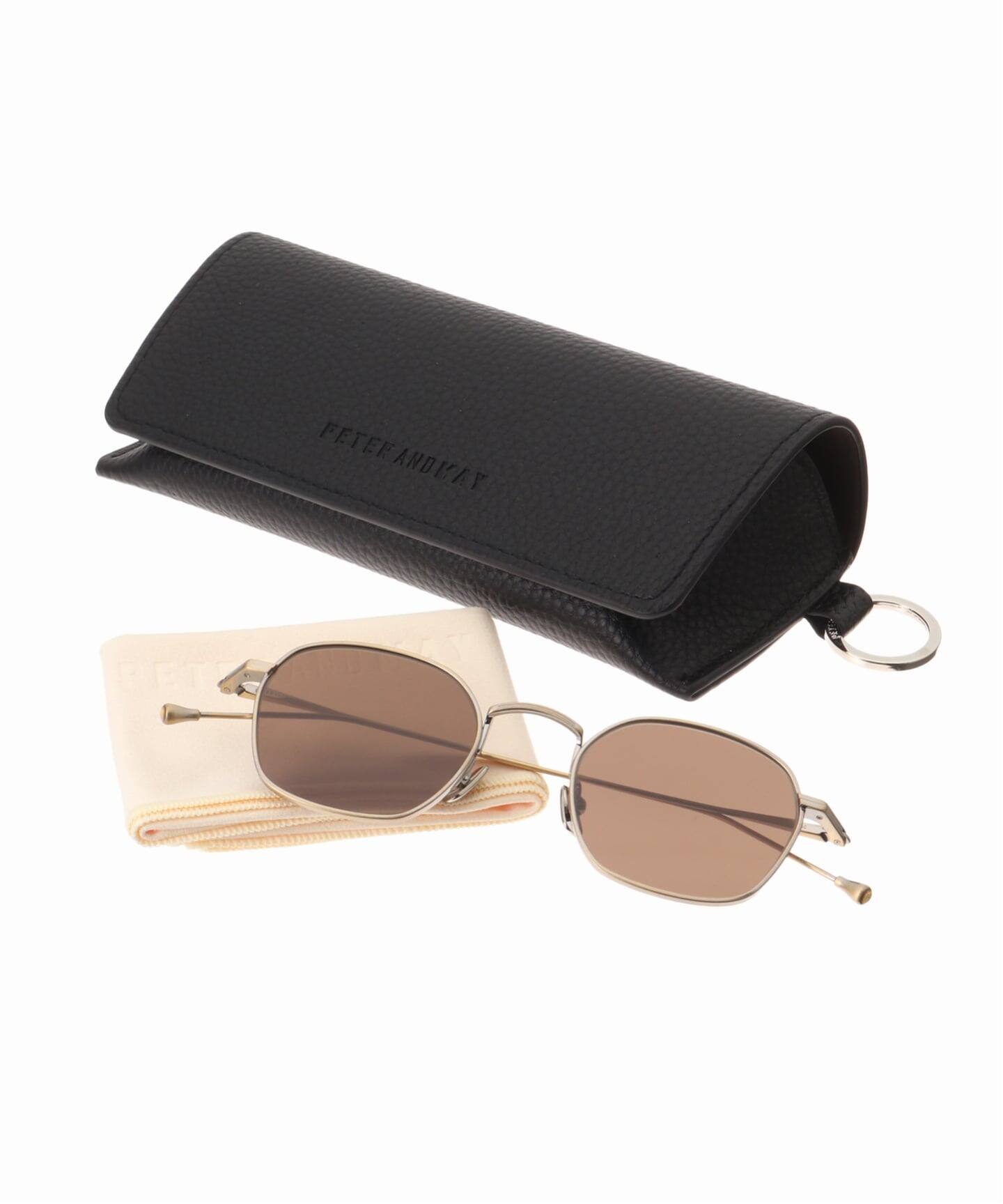 PETER AND MAY THE WAY SUN ANTIC GOLD BROWN Sunglasses（サングラス