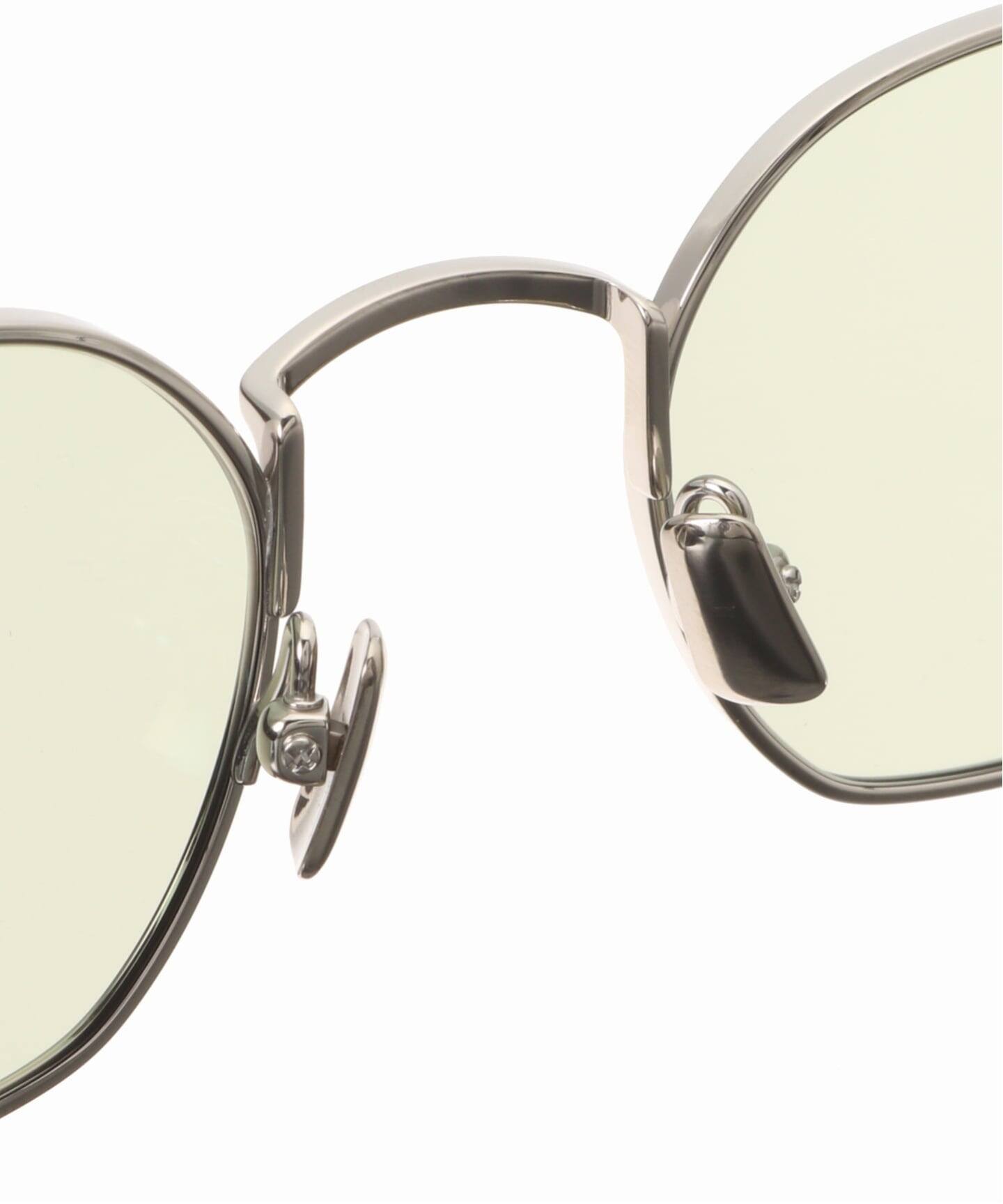 PETER AND MAY THE WAY SUN SILVER GRAPHITE GREEN Sunglasses