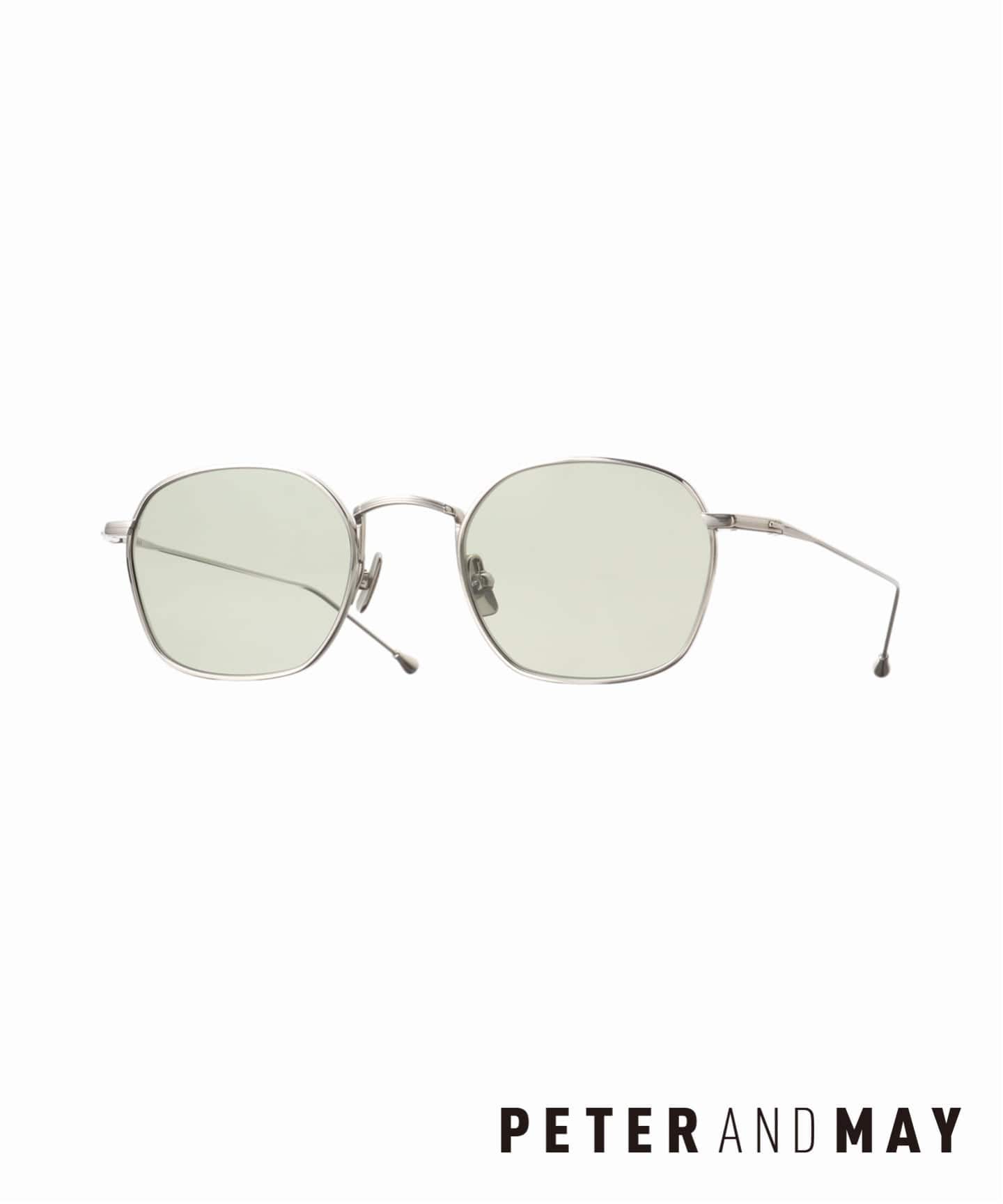PETER AND MAY サングラス GURU アンティークシルバー HibiMegane ONLINE SHOP | PETER AND MAY ピーターアンドメイ［GURU