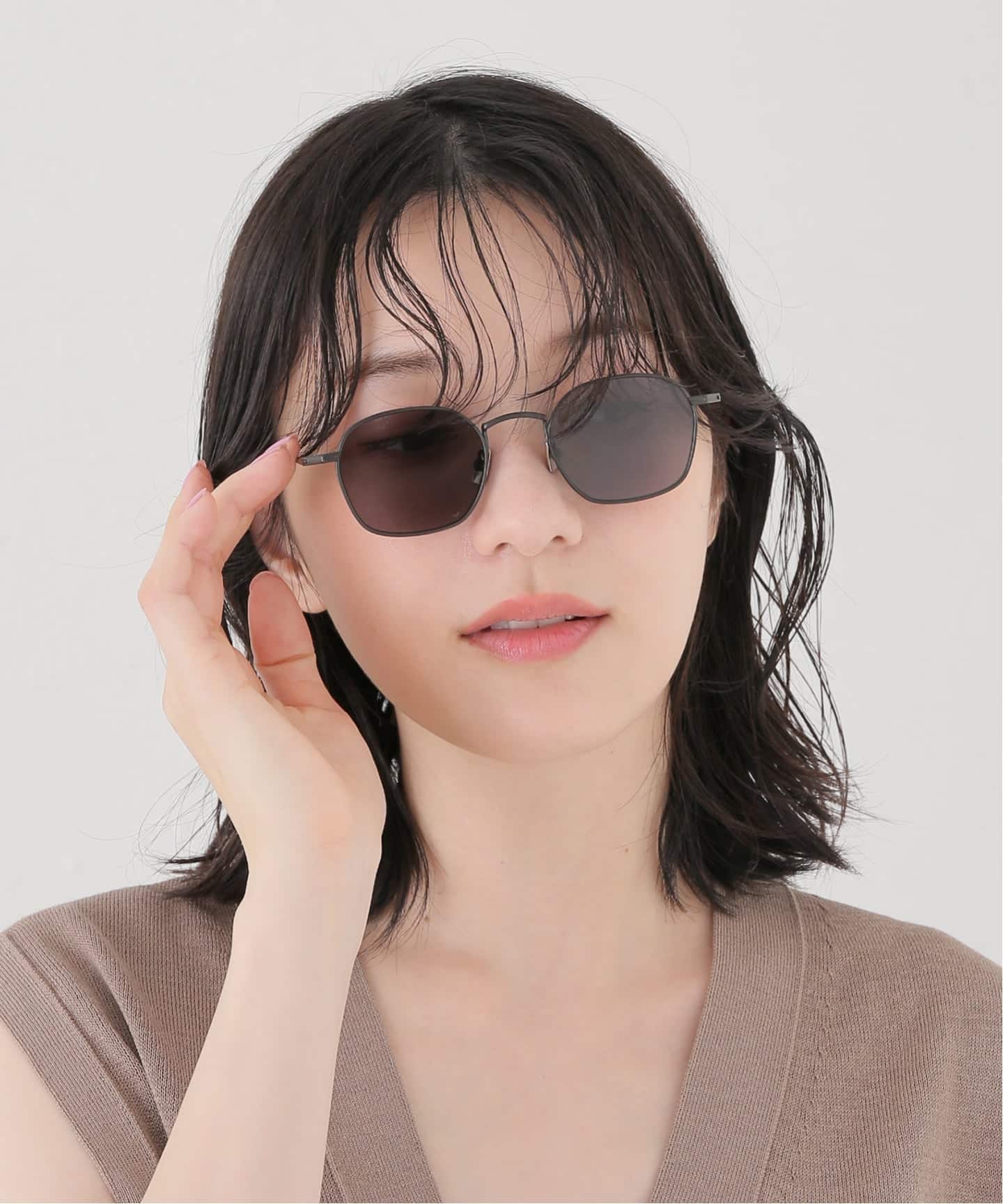 PETER AND MAY THE WAY SUN BLACK MAT GREY Sunglasses（サングラス