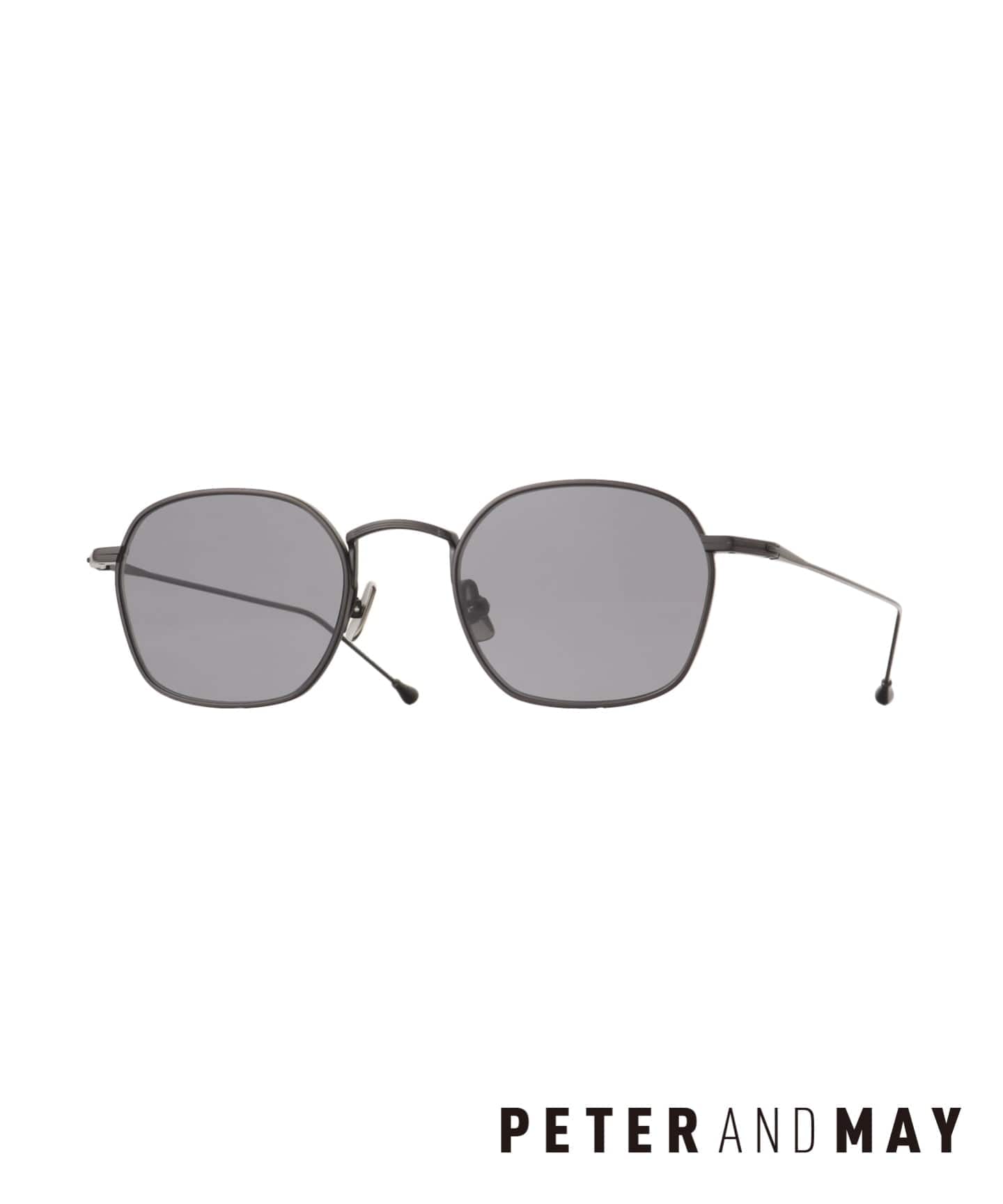 PETER AND MAY THE WAY SUN BLACK MAT GREY Sunglasses（サングラス