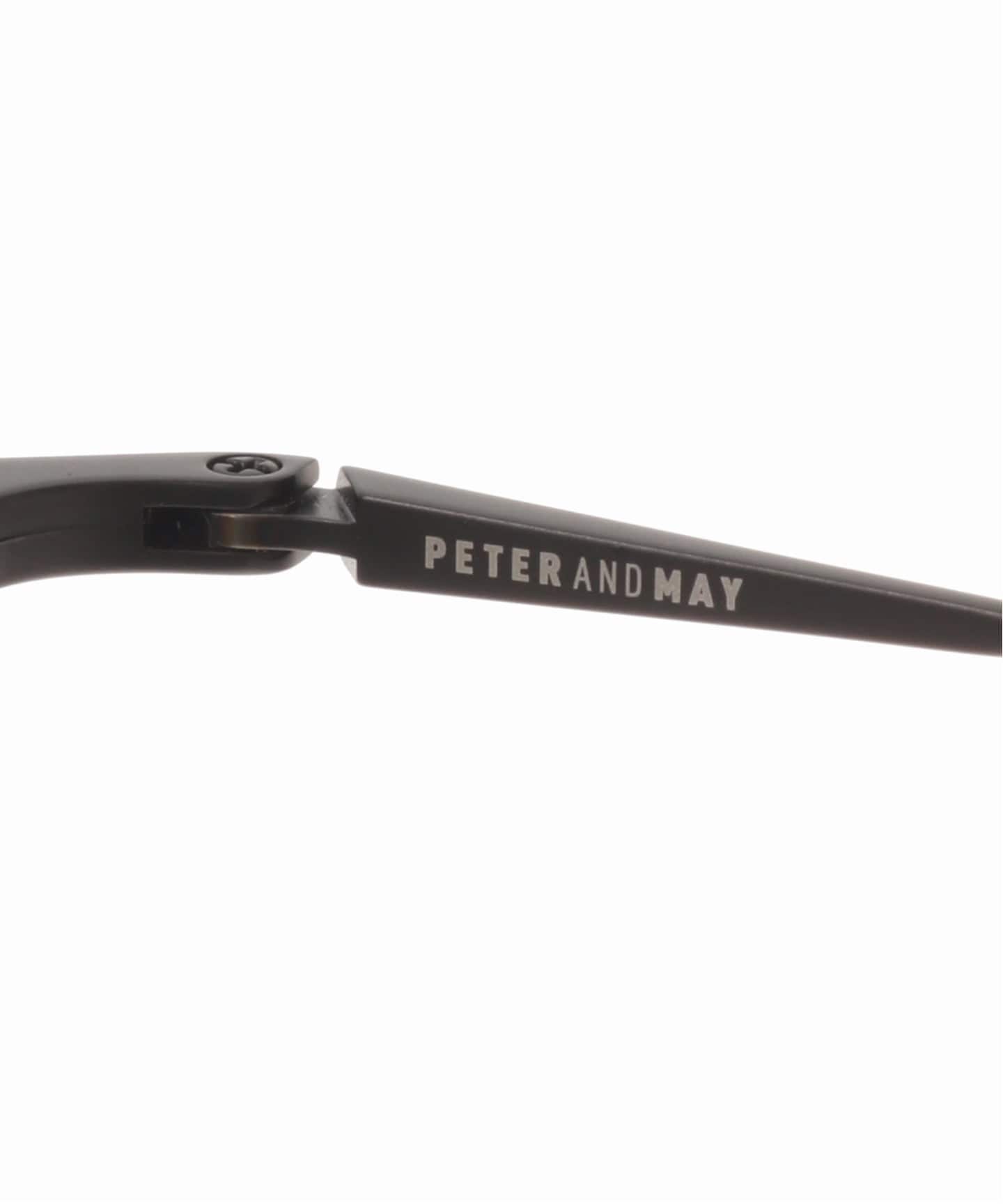 PETER AND MAY MINI MACHINE MAT BLACK SHADOW BLACK Sunglasses