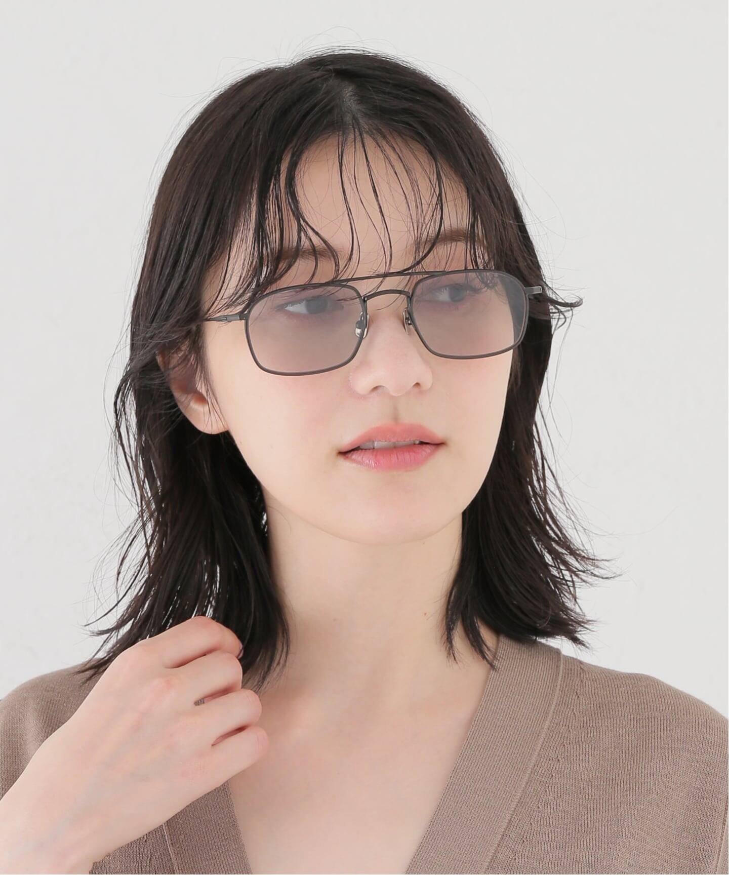 PETER AND MAY MINI MACHINE MAT BLACK SHADOW BLACK Sunglasses