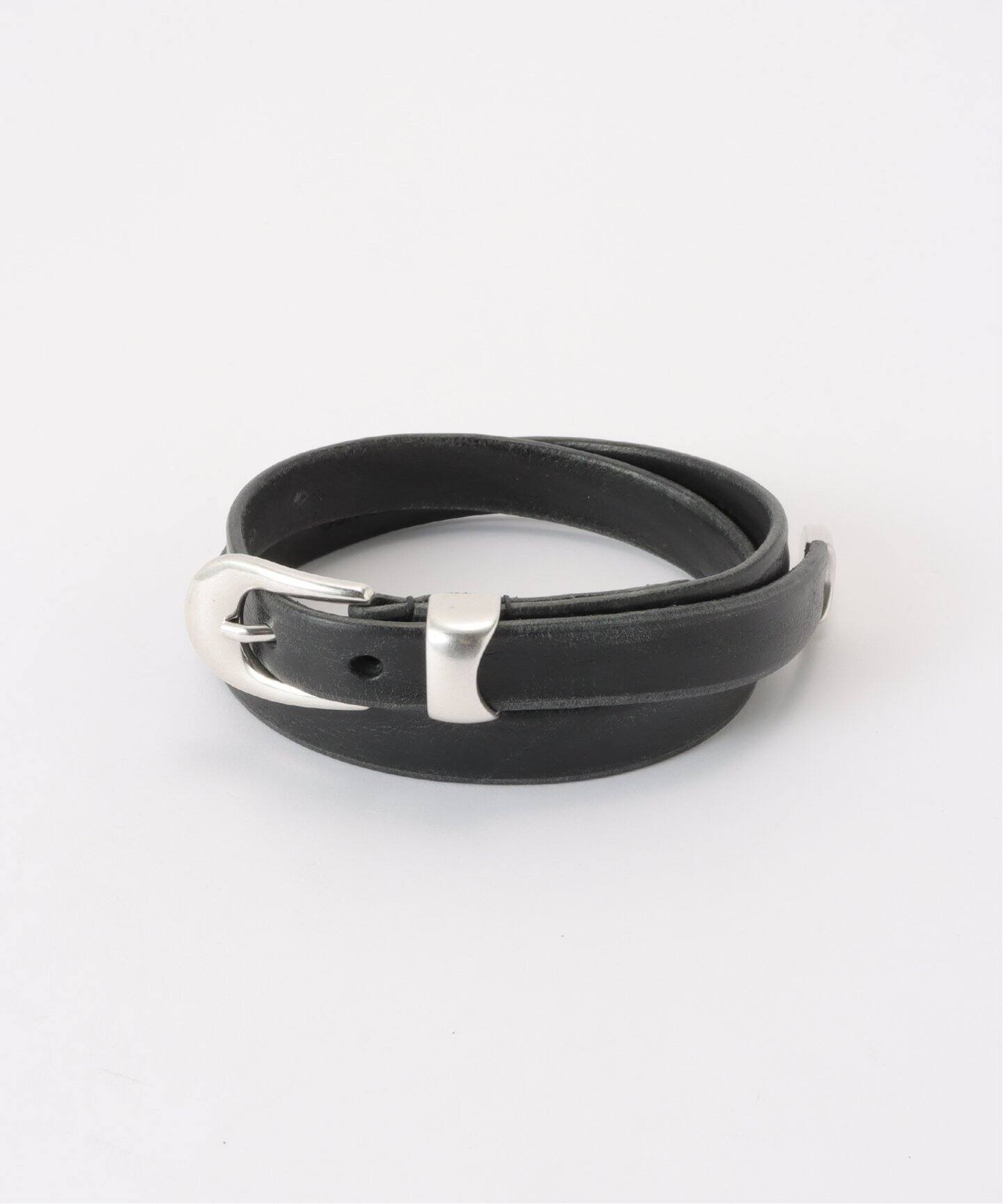 OUR LEGACY / アワーレガシー】2 CM BELT Black Leather 70（ベルト 