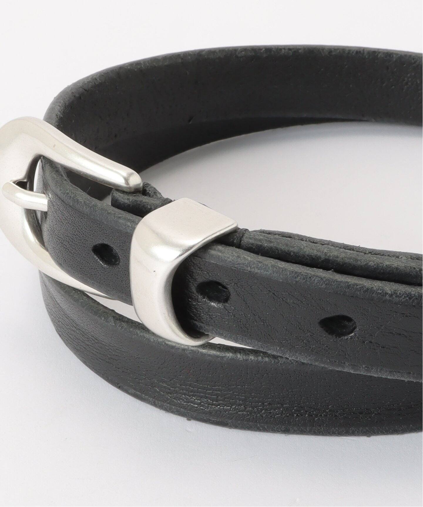 OUR LEGACY / アワーレガシー】2 CM BELT Black Leather 90（ベルト 