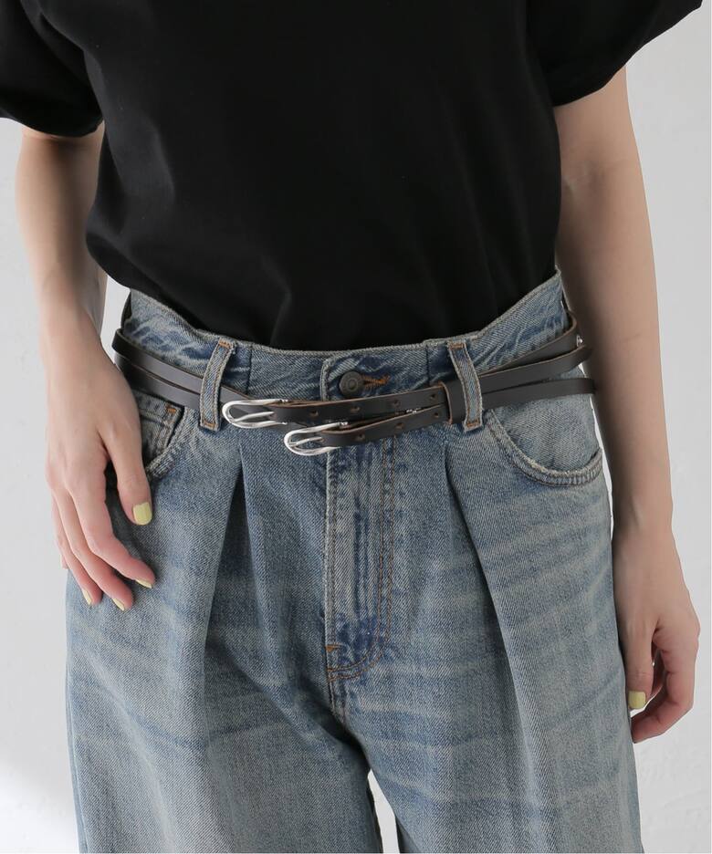 OUR LEGACY TWIN TONGUE BELT 90（ベルト）｜EYETHINK（アイシンク）の  